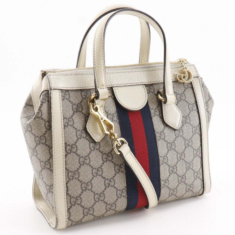 Gucci Gucci Gucci Ophidia GG Supreme 2way bag Textile Handbag 547551 DUTY FREE for USA Size ONE SIZE - 3 Thumbnail