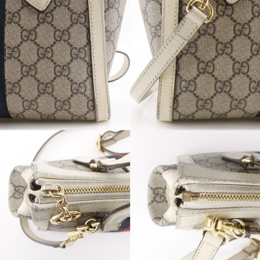 Gucci Gucci Gucci Ophidia GG Supreme 2way bag Textile Handbag 547551 DUTY FREE for USA Size ONE SIZE - 16 Thumbnail
