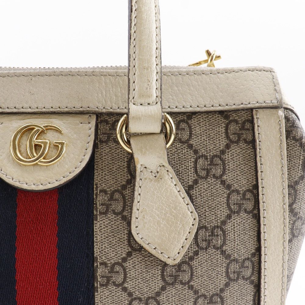 Gucci Gucci Gucci Ophidia GG Supreme 2way bag Textile Handbag 547551 DUTY FREE for USA Size ONE SIZE - 11 Thumbnail