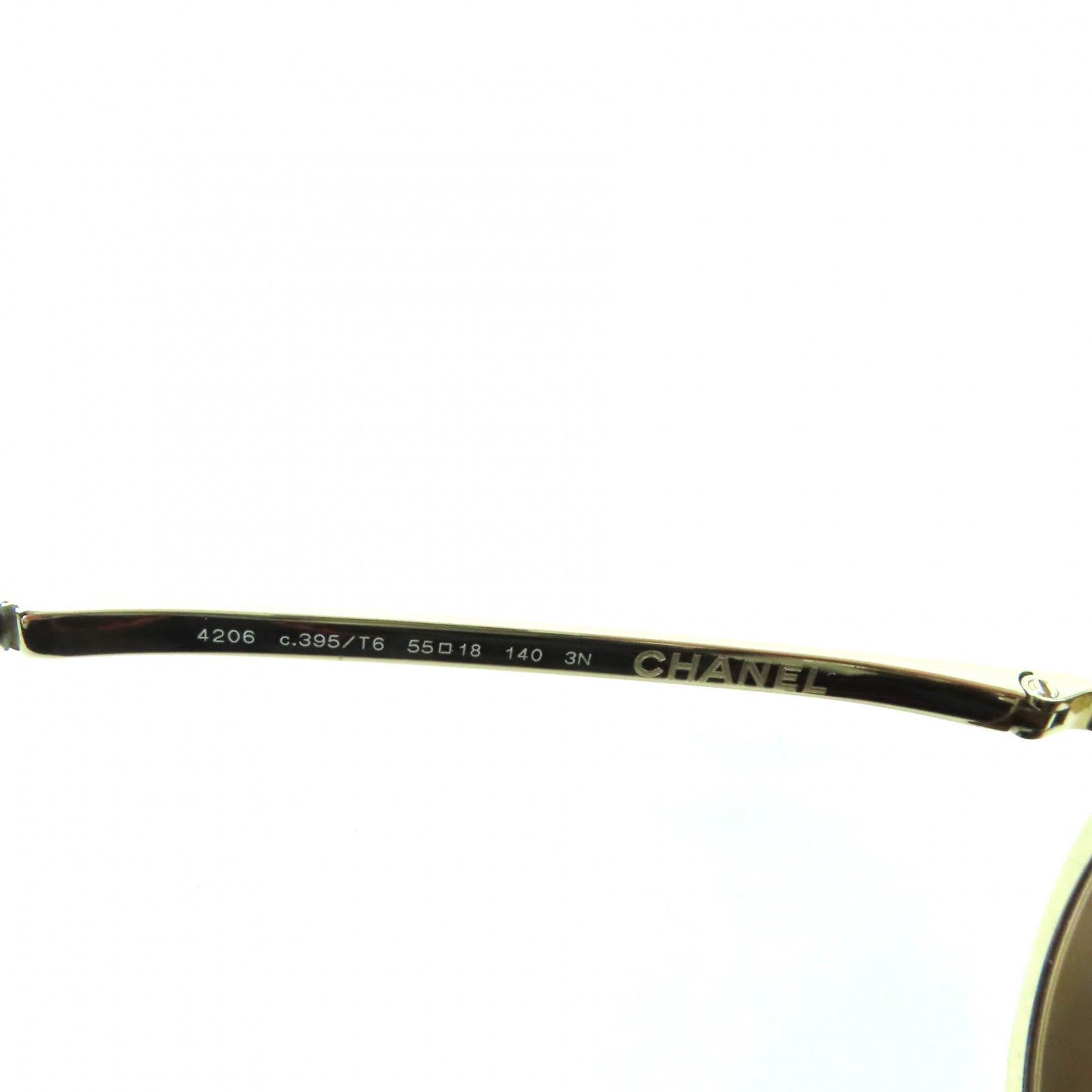 Chanel Chanel Chanel COCO Mark Sunglasses Plastic / Synthetic Sunglasses 4206 DUTY FREE for USA Size ONE SIZE - 10 Thumbnail