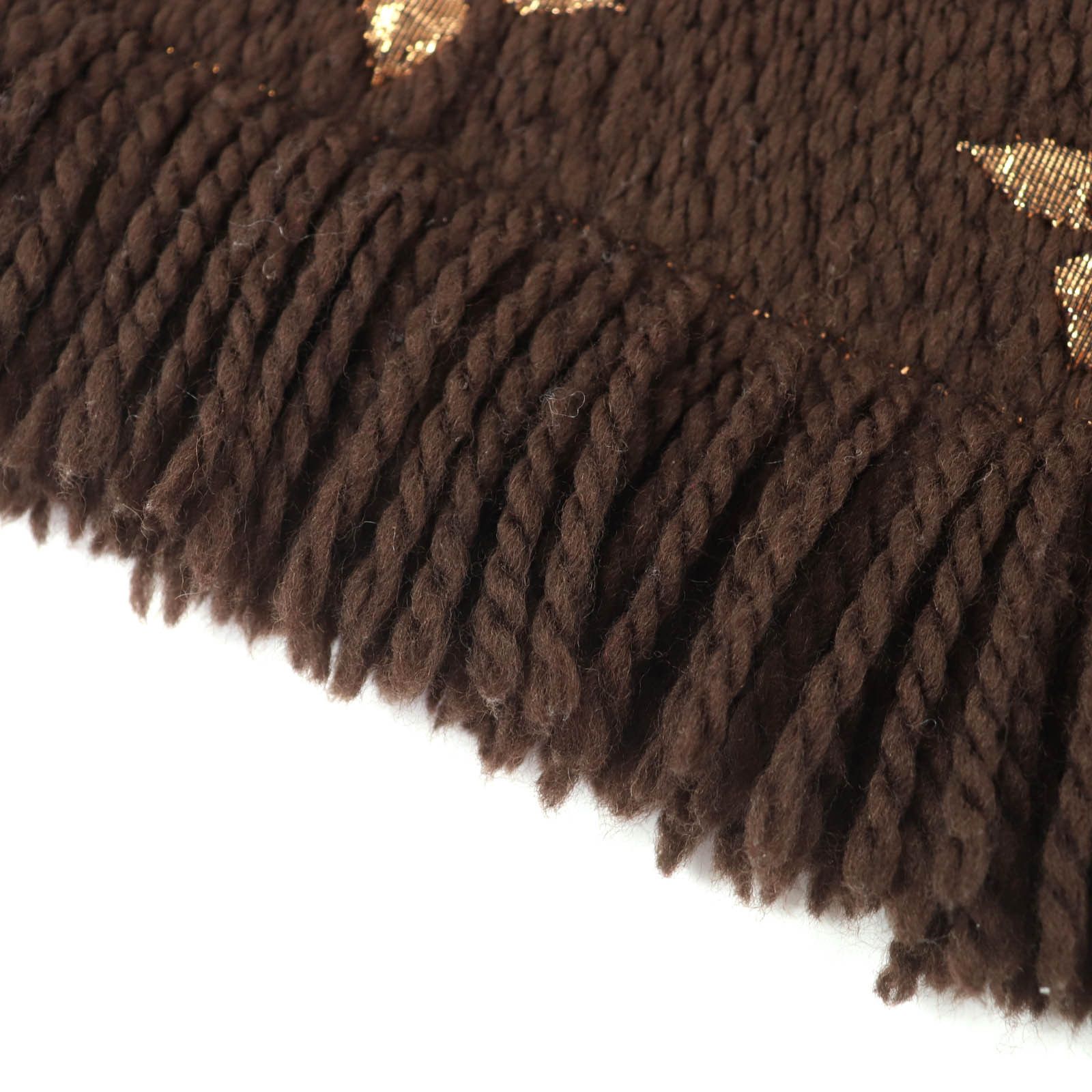 Louis Vuitton Louis Vuitton Louis Vuitton Escalp Logo Mania Shine Wool Silk Scarf Textile Scarf M71383 DUTY FREE for USA Size ONE SIZE - 5 Thumbnail