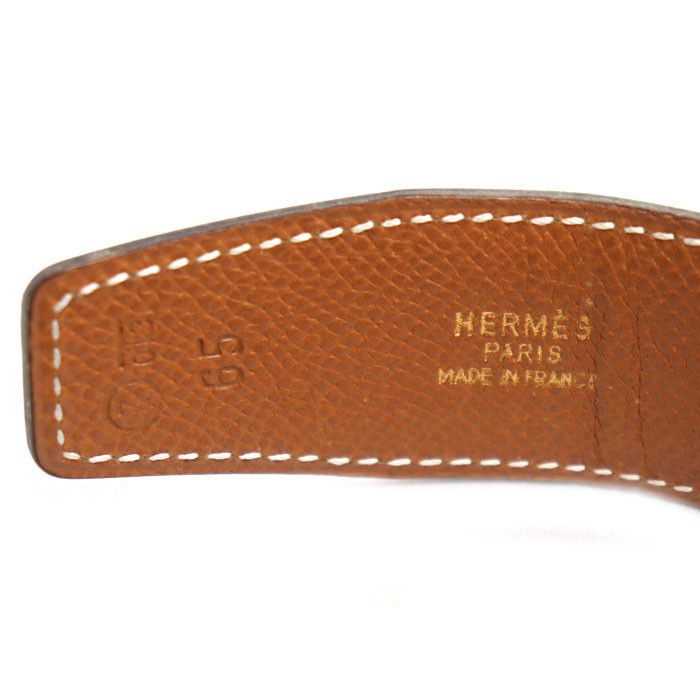 Hermes Hermes Hermès H Belt65 Leather Belt Leather Belt Stamp Z DUTY FREE for USA Size ONE SIZE - 6 Thumbnail