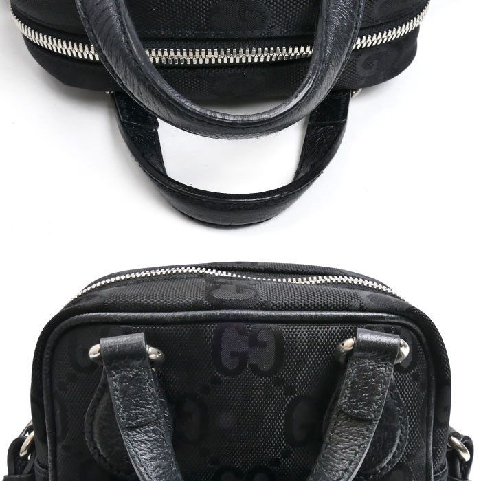 Gucci Gucci Gucci Off The Grid Nylon Leather 2way Shoulder Bag Textile Shoulder Bag 625850 DUTY FREE for USA Size ONE SIZE - 7 Thumbnail