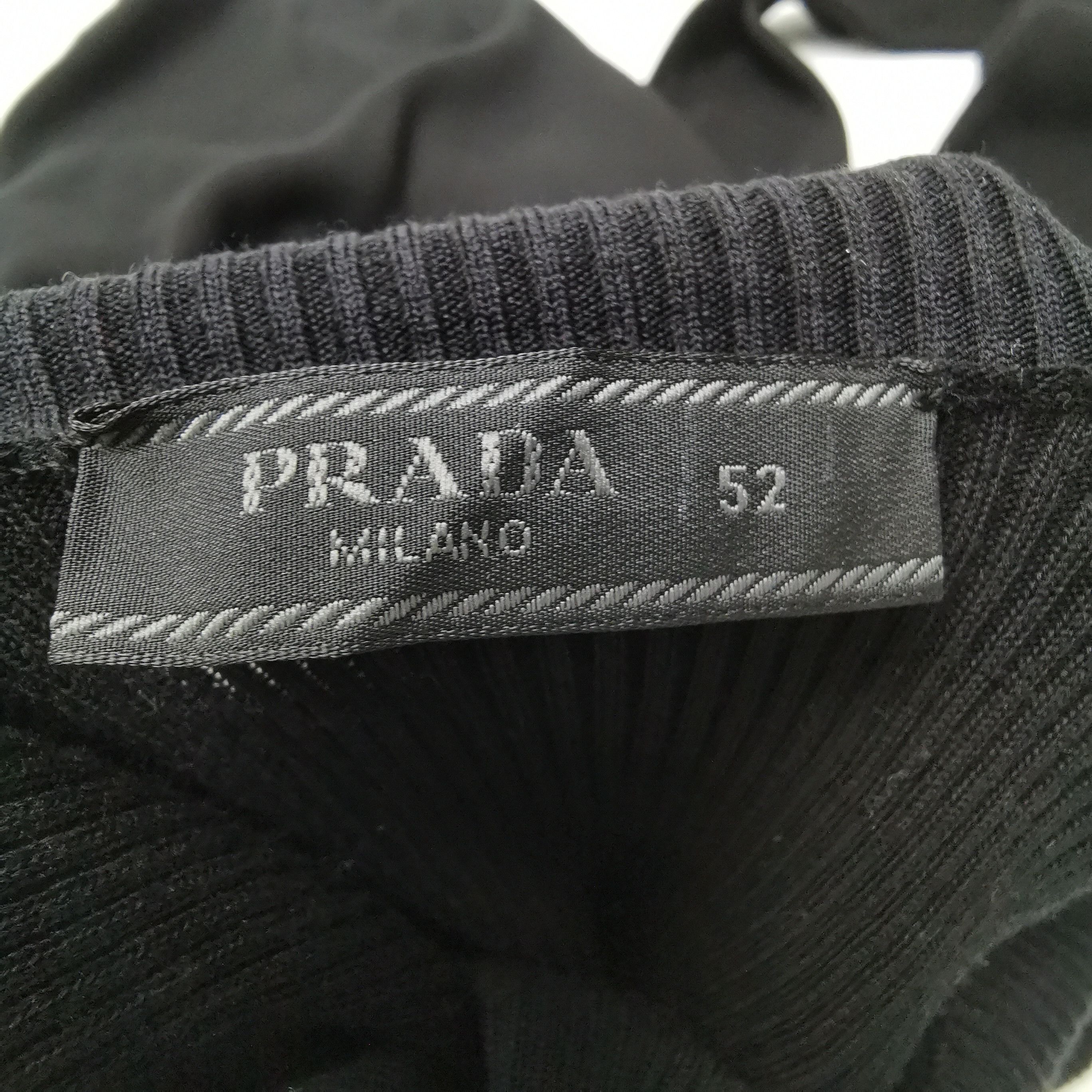 Prada Prada Colorblock Turtleneck Cotton Sweater XL Size US XXL / EU 58 / 5 - 10 Thumbnail