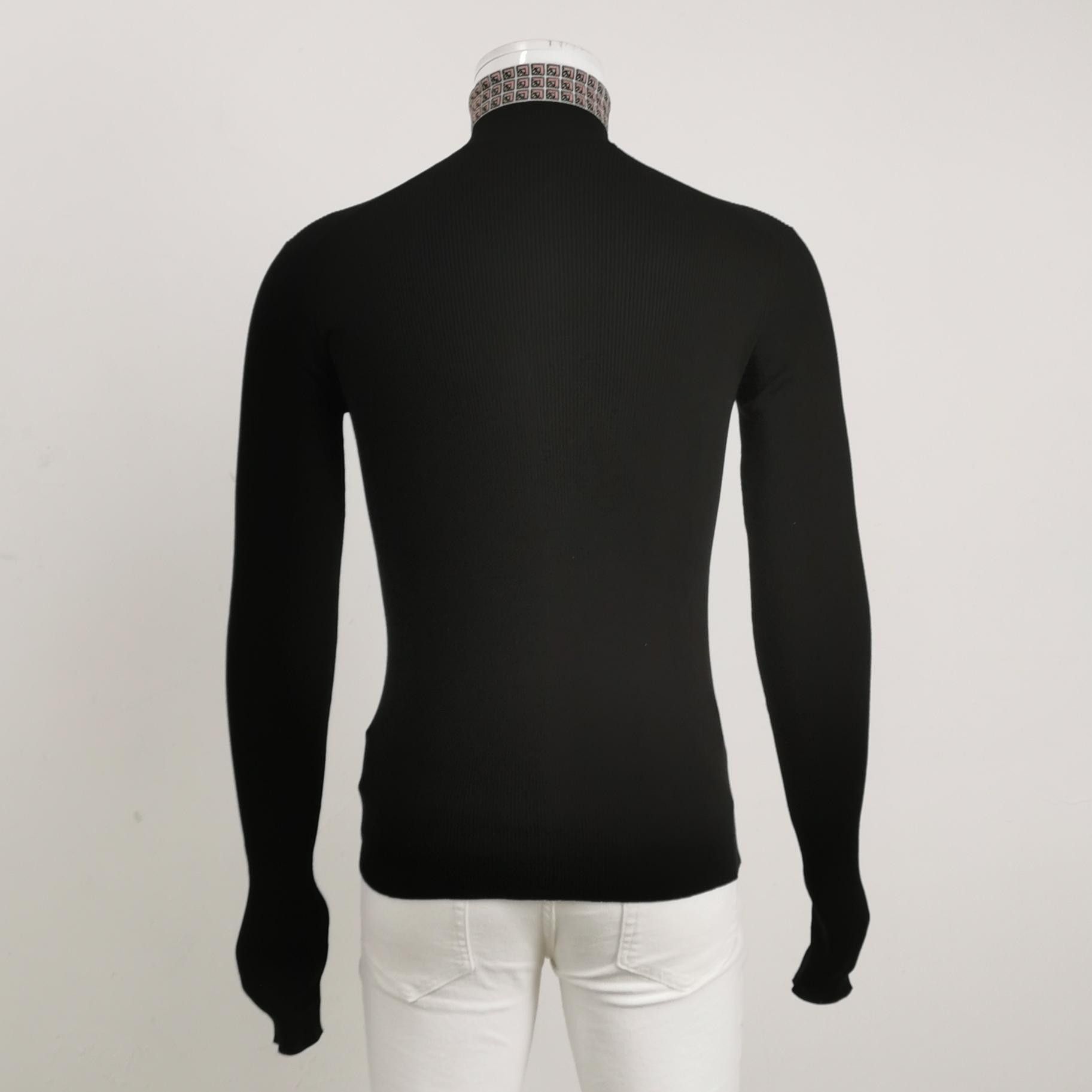 Prada Prada Colorblock Turtleneck Cotton Sweater XL Size US XXL / EU 58 / 5 - 3 Thumbnail