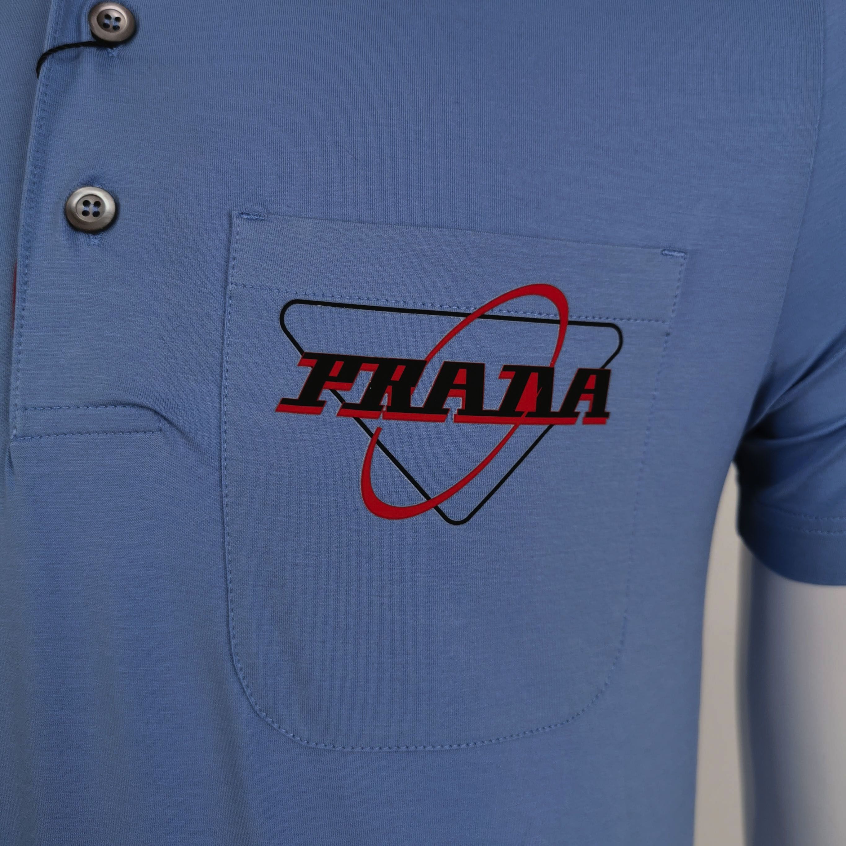 Prada Prada XS Cotton Logo Turtleneck Sweater Size US L / EU 52-54 / 3 - 6 Thumbnail