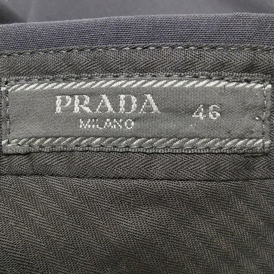 Prada Black Tailored Straight-Leg Dress Pants Size US 28 / EU 44 - 12 Thumbnail