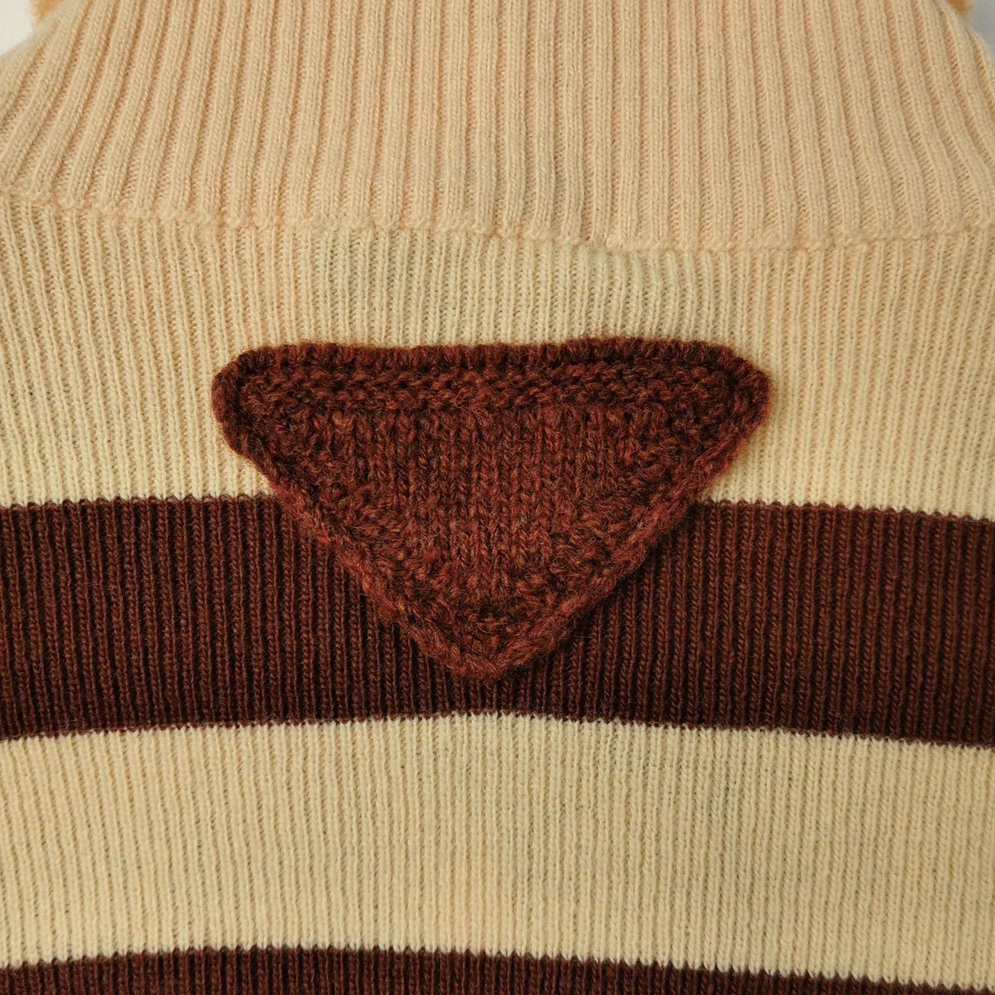 Prada Prada Wool Colorblock Stripe Turtleneck Sweater Size US XXL / EU 58 / 5 - 6 Thumbnail
