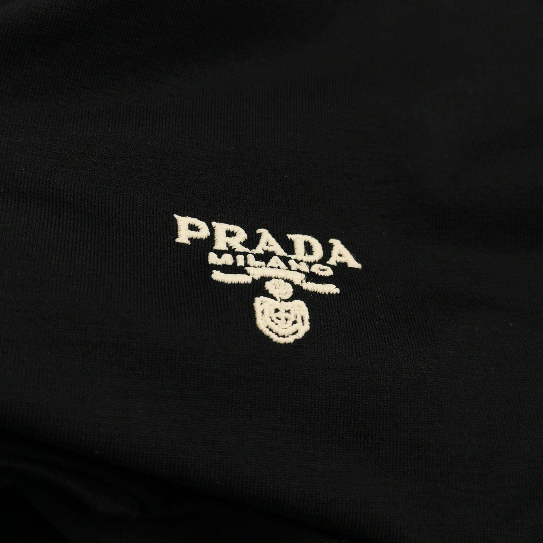 Prada Prada M Cotton Color-Block Logo Polo Shirt Size US M / EU 48-50 / 2 - 5 Thumbnail