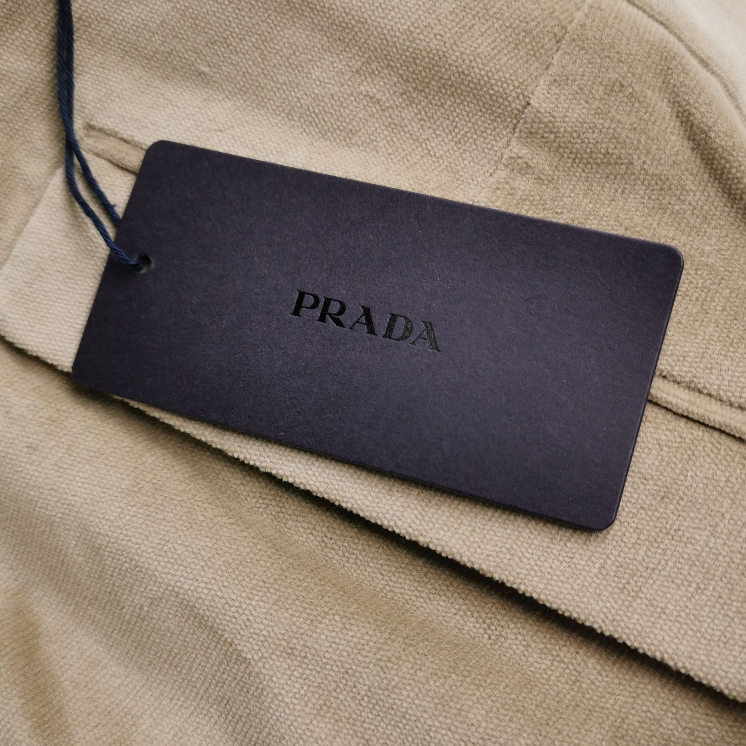 Prada Prada Cotton Solid Color M Pants Size US 27 - 6 Thumbnail