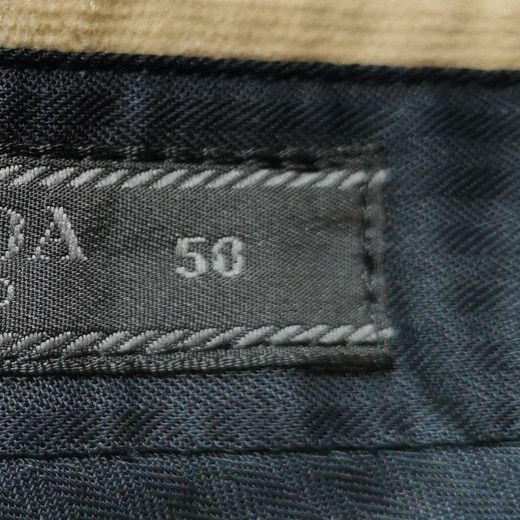 Prada Prada Cotton Solid Color M Pants Size US 27 - 9 Thumbnail