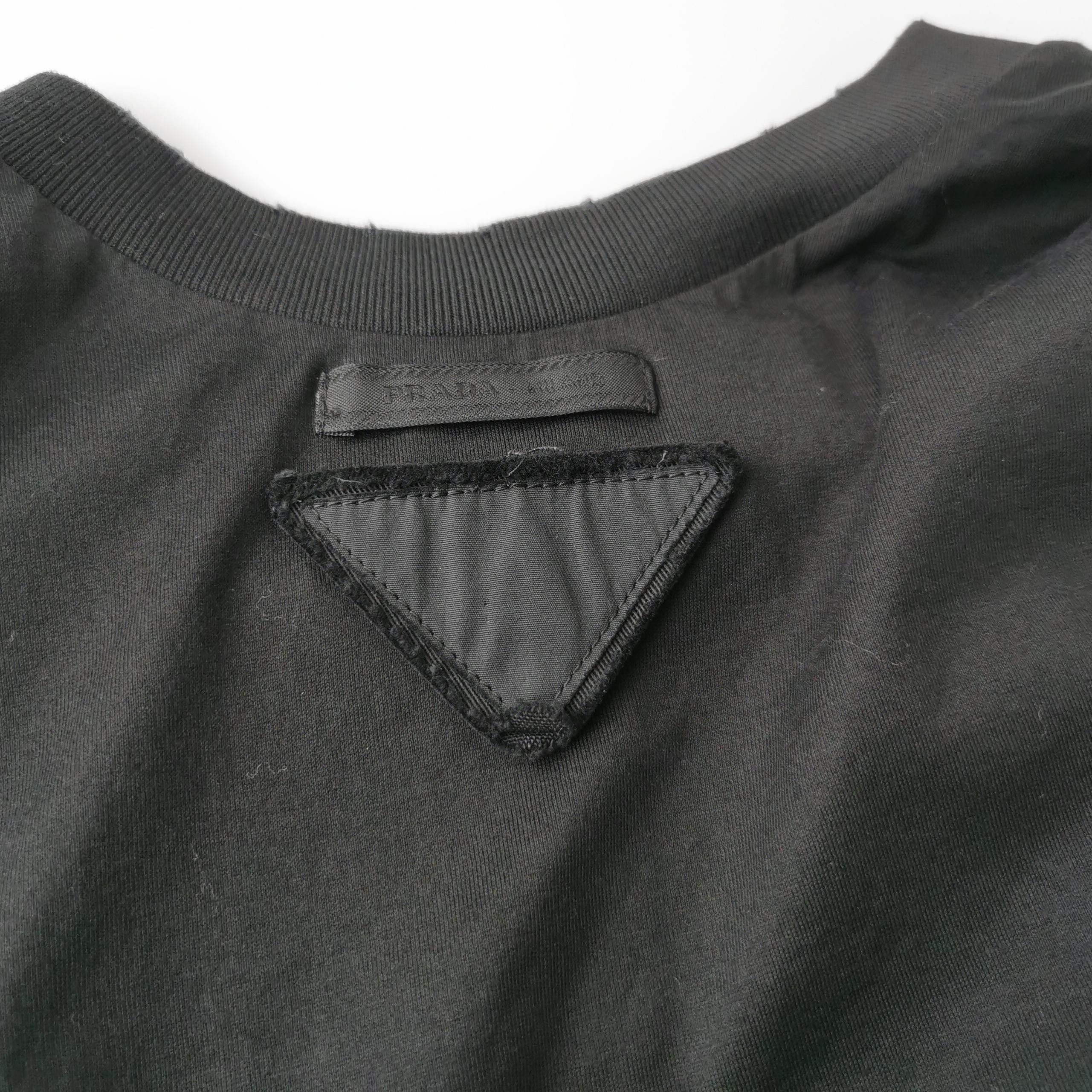 Prada Prada XS Solid Cotton Logo Tank Top Size US XS / EU 42 / 0 - 6 Thumbnail