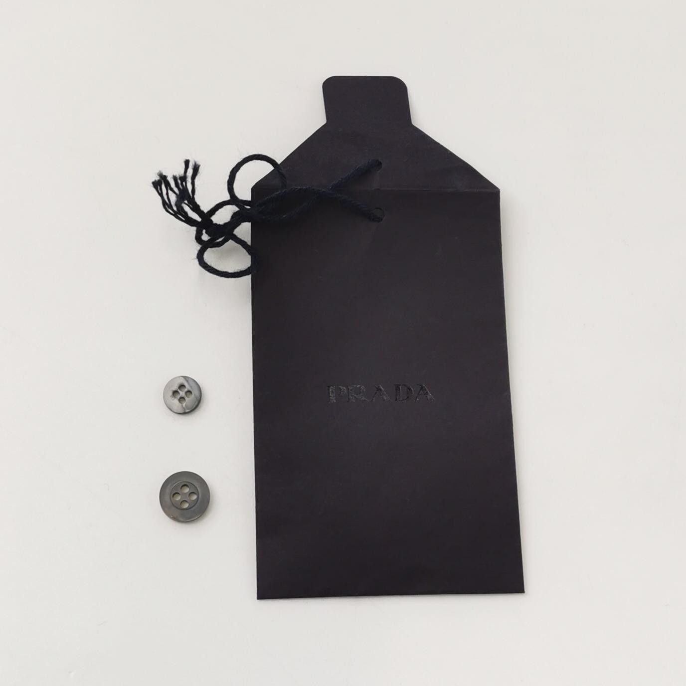 Prada Prada Gray V-Neck Button Cardigan M/40 Size US S / EU 44-46 / 1 - 8 Thumbnail