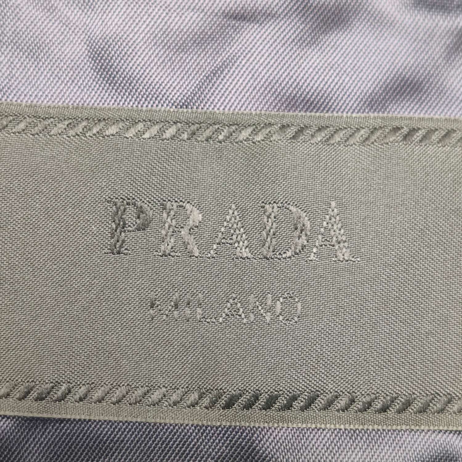 Prada Prada Black Zip-Front Collar Jacket M Size US M / EU 48-50 / 2 - 10 Thumbnail
