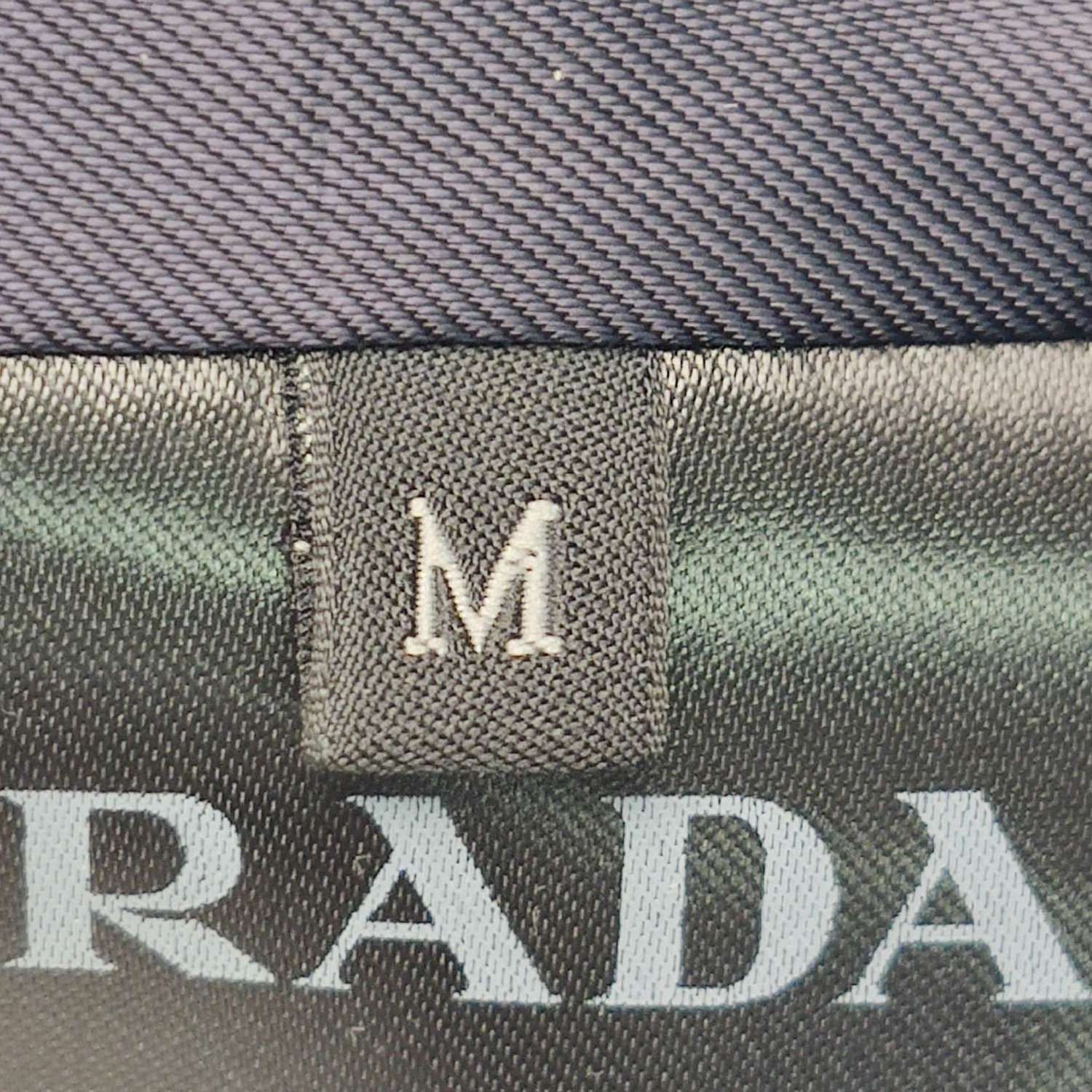 Prada Prada Black Zip-Front Collar Jacket M Size US M / EU 48-50 / 2 - 12 Thumbnail
