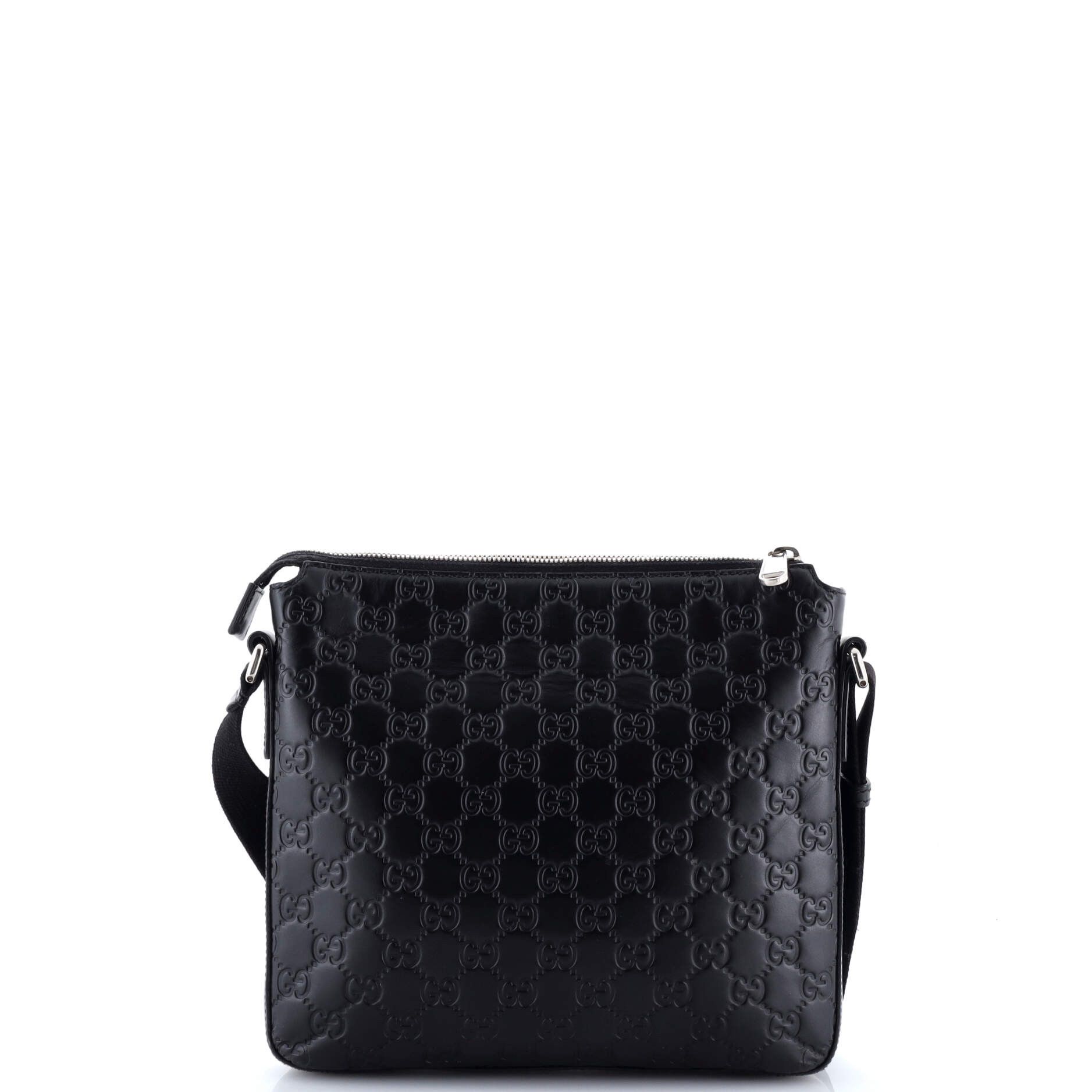 Gucci Signature Zip Messenger Bag Size ONE SIZE - 3 Thumbnail