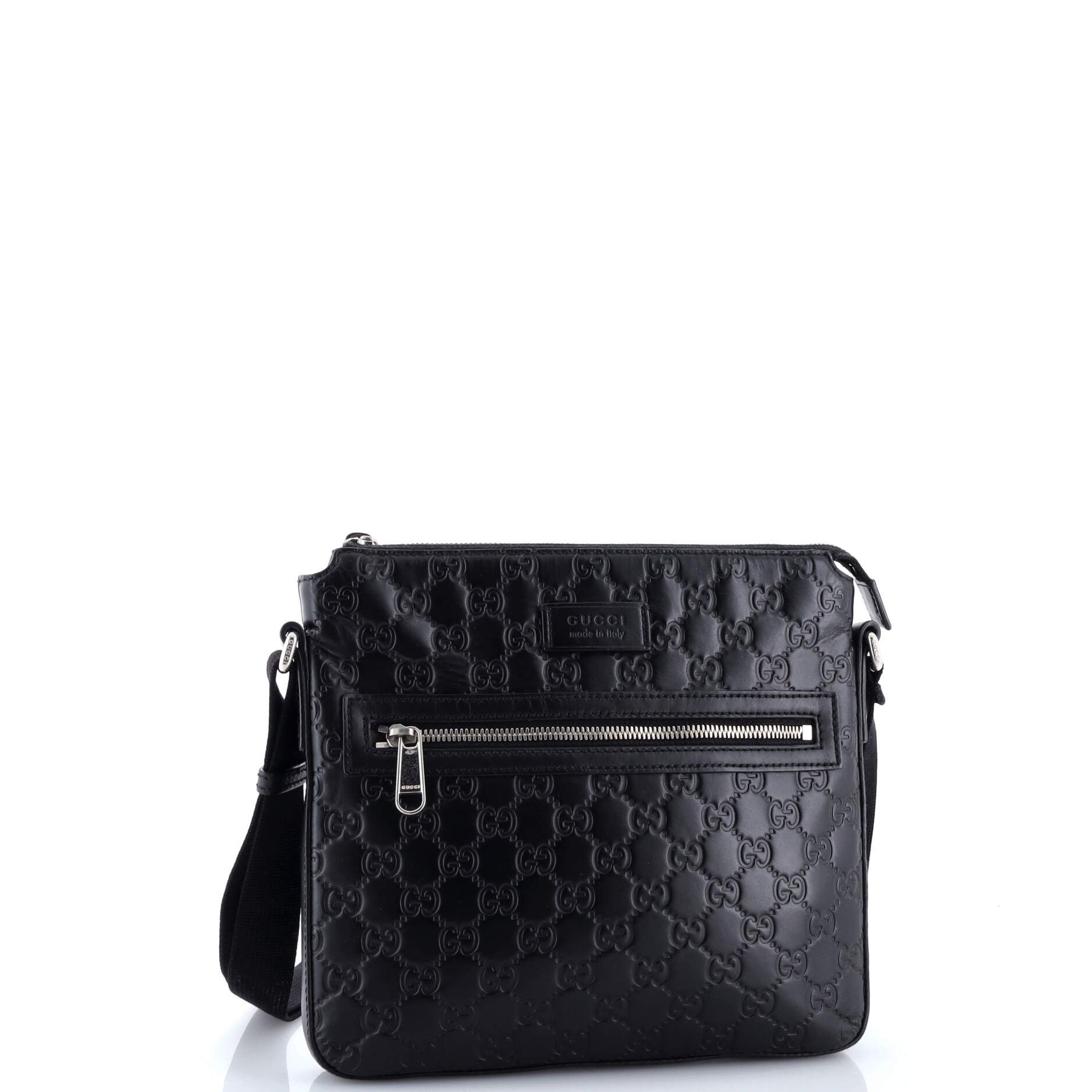 Gucci Signature Zip Messenger Bag Size ONE SIZE - 2 Thumbnail