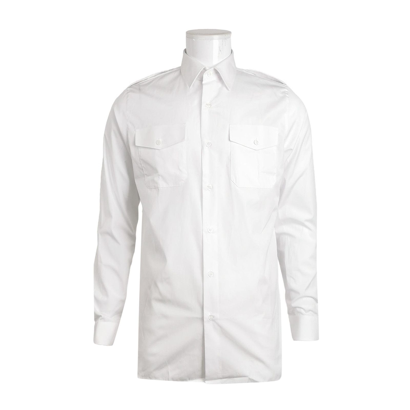 Prada Prada Cotton Single-Breasted Spread Collar Shirt M/40 Size US M / EU 48-50 / 2 - 2 Thumbnail