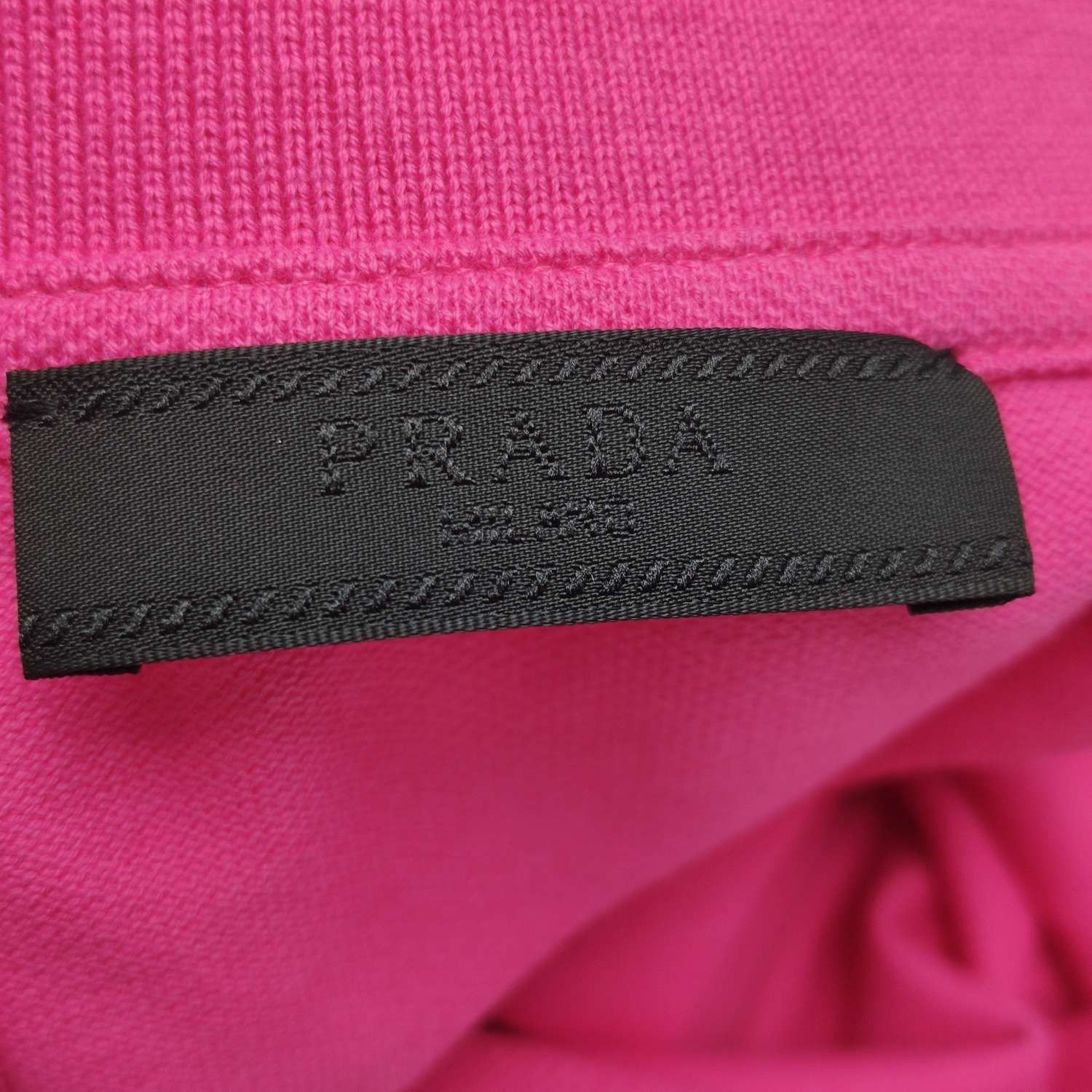 Prada Prada M Size Cotton Logo Polo T-Shirt Size US M / EU 48-50 / 2 - 9 Thumbnail