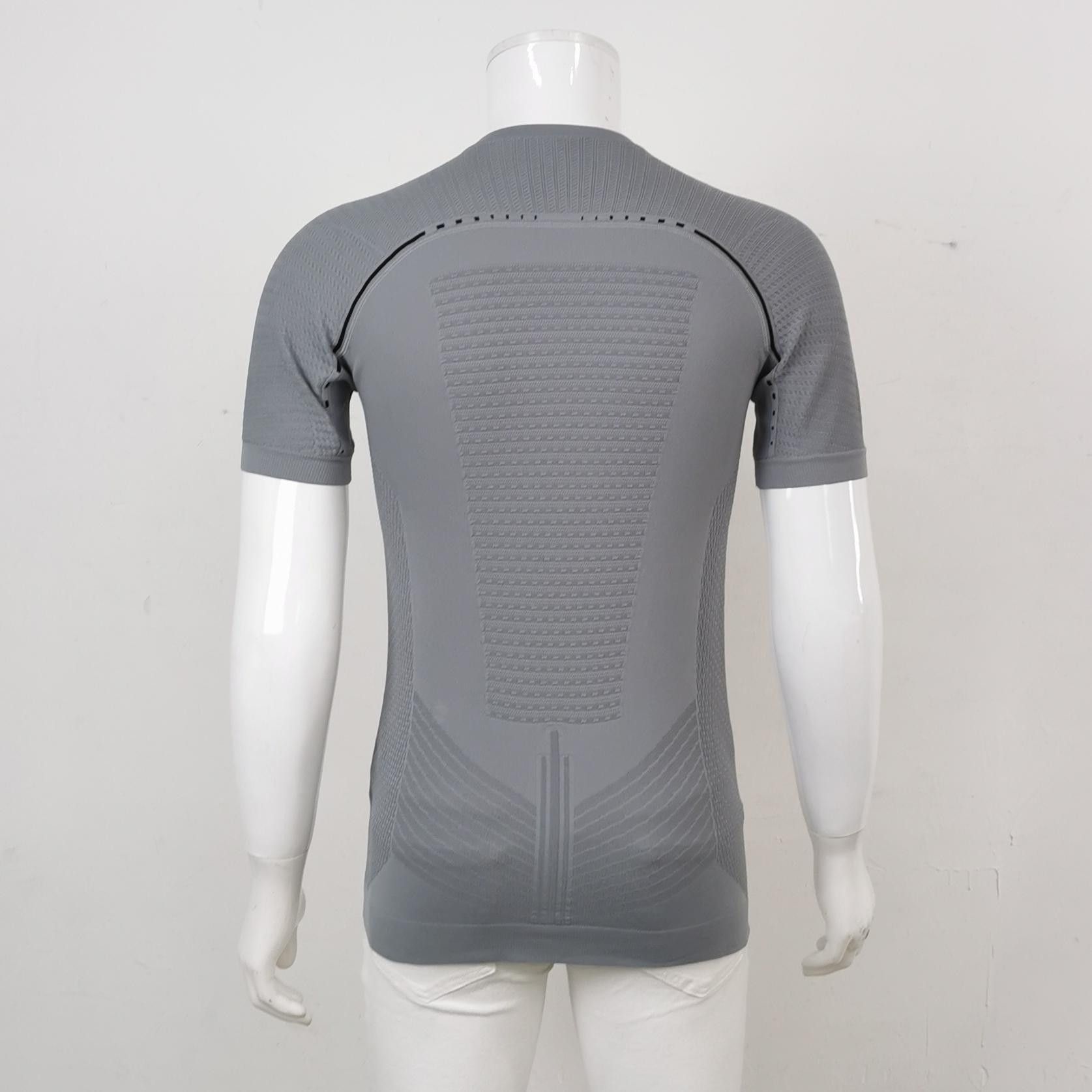 Prada Prada Gray Short-Sleeve T-Shirt L Size US L / EU 52-54 / 3 - 4 Thumbnail