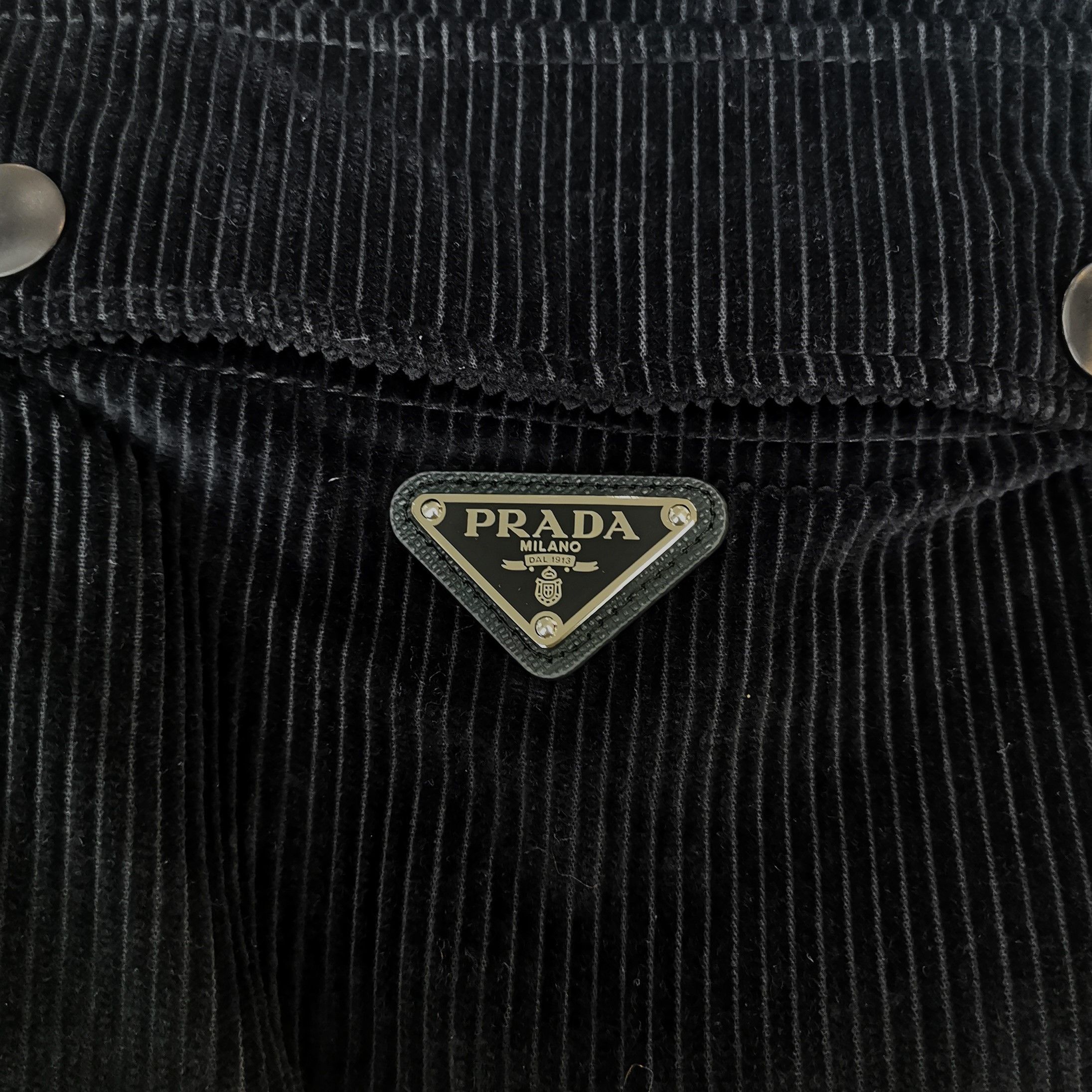 Prada Prada Cotton Logo Black Overalls M Size US 32 / EU 48 - 6 Thumbnail