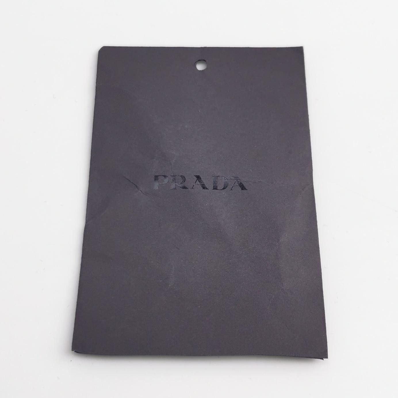 Prada Prada Wool V-Neck Triangle Logo Knit Sweater Size US S / EU 44-46 / 1 - 9 Thumbnail
