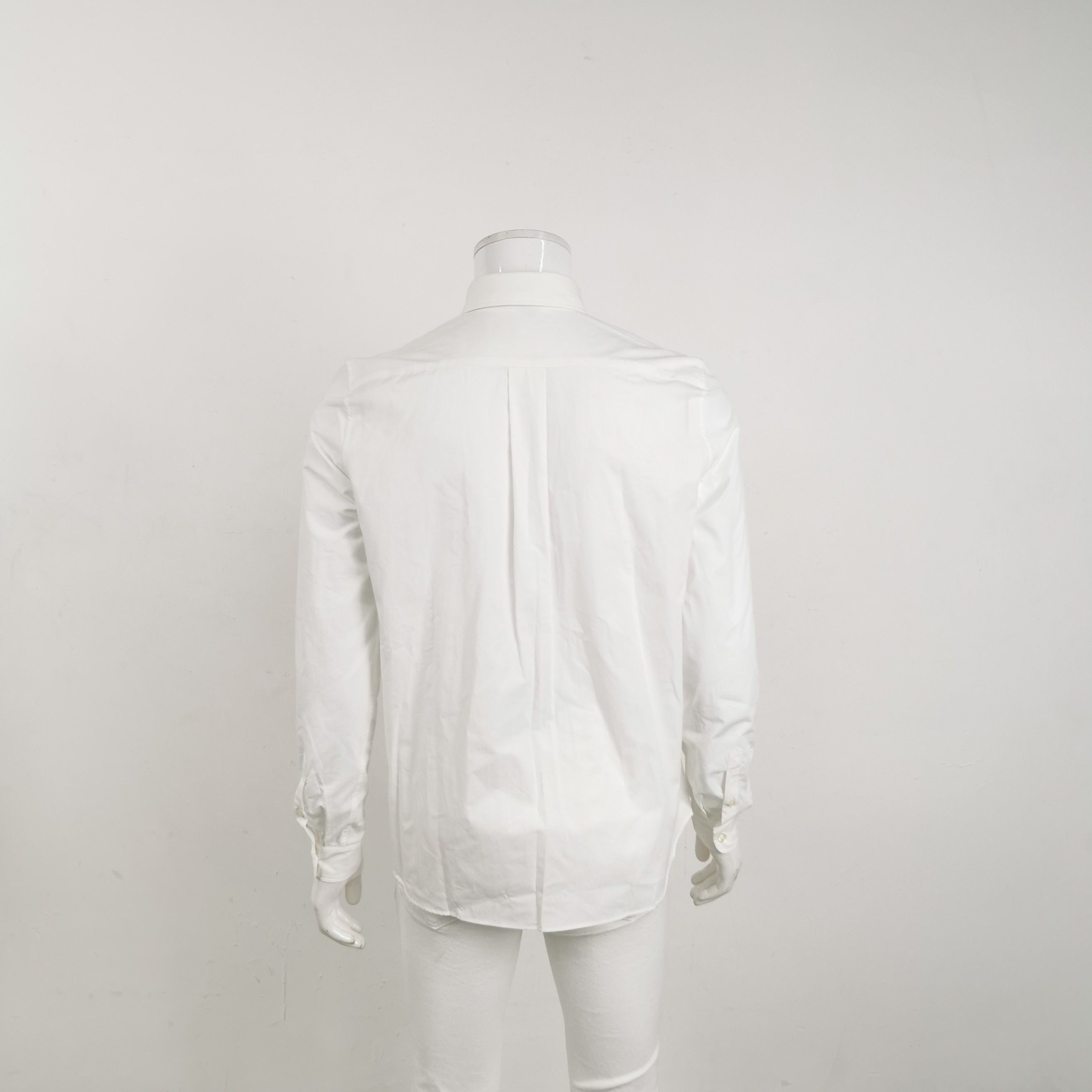 Miu Miu Miu Miu Cotton Lapel Logo Long-Sleeve Shirt Size US S / EU 44-46 / 1 - 3 Thumbnail