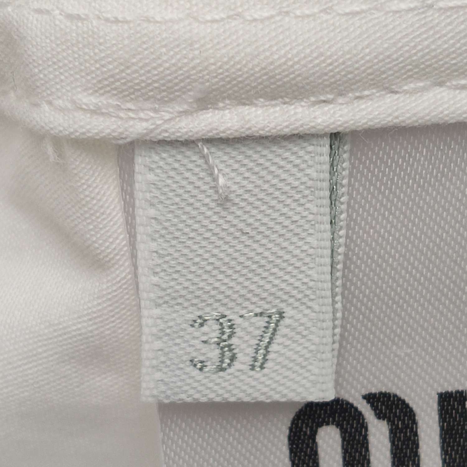 Miu Miu Miu Miu Cotton Lapel Logo Long-Sleeve Shirt Size US S / EU 44-46 / 1 - 15 Thumbnail