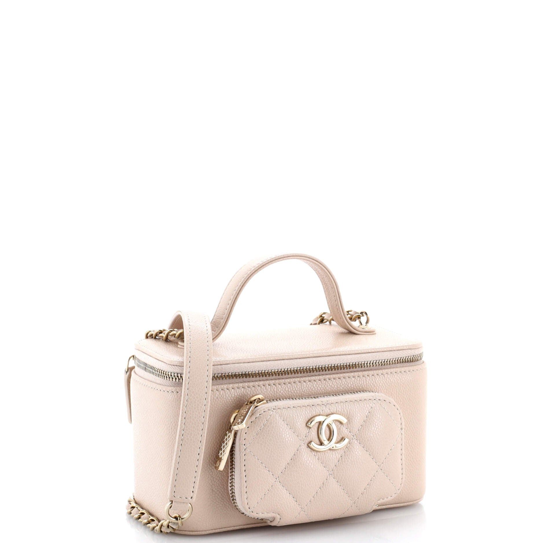 Chanel Business Affinity Top Handle Vanity Case with Chain Size ONE SIZE - 2 Thumbnail