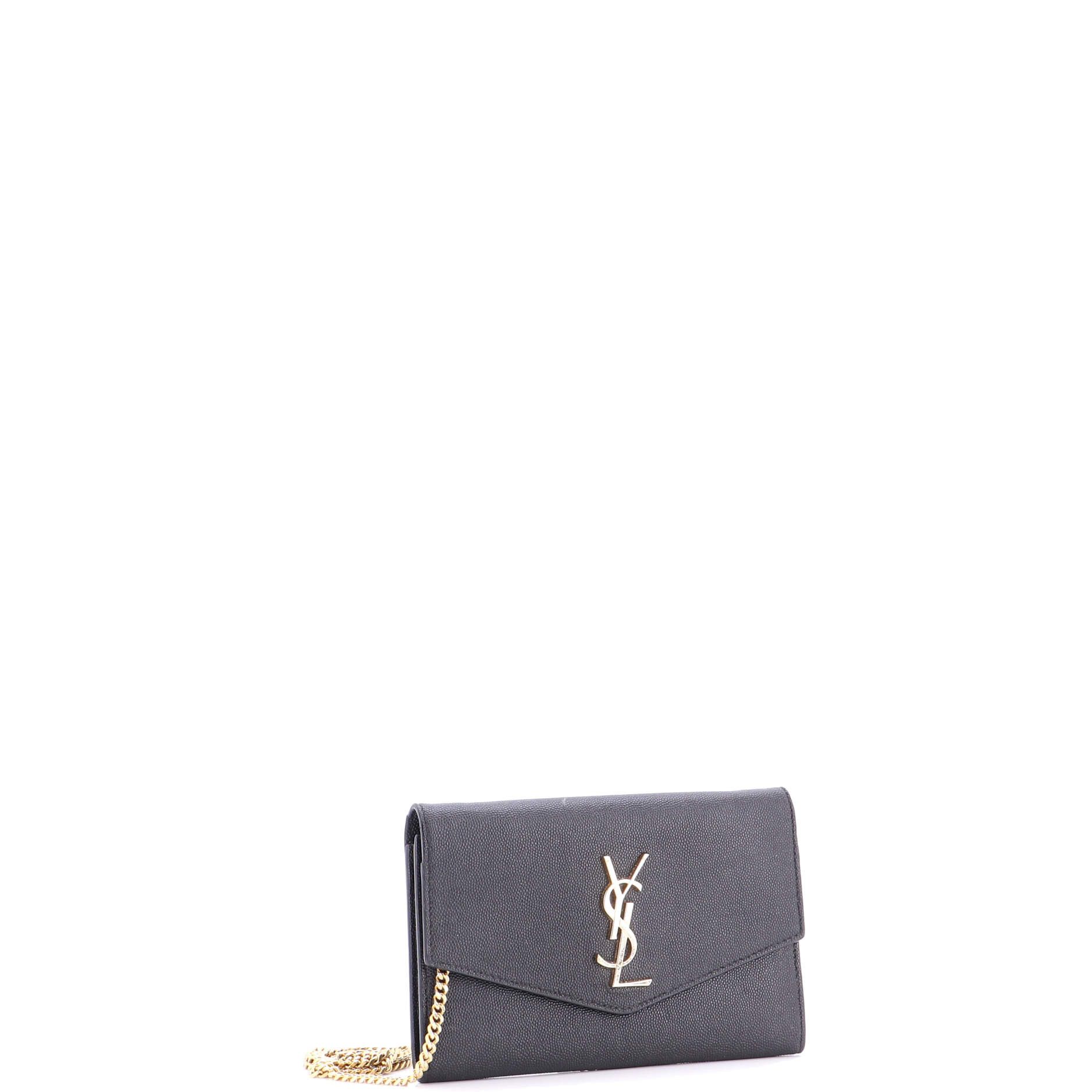 Saint Laurent Paris Uptown Chain Wallet Size ONE SIZE - 2 Thumbnail