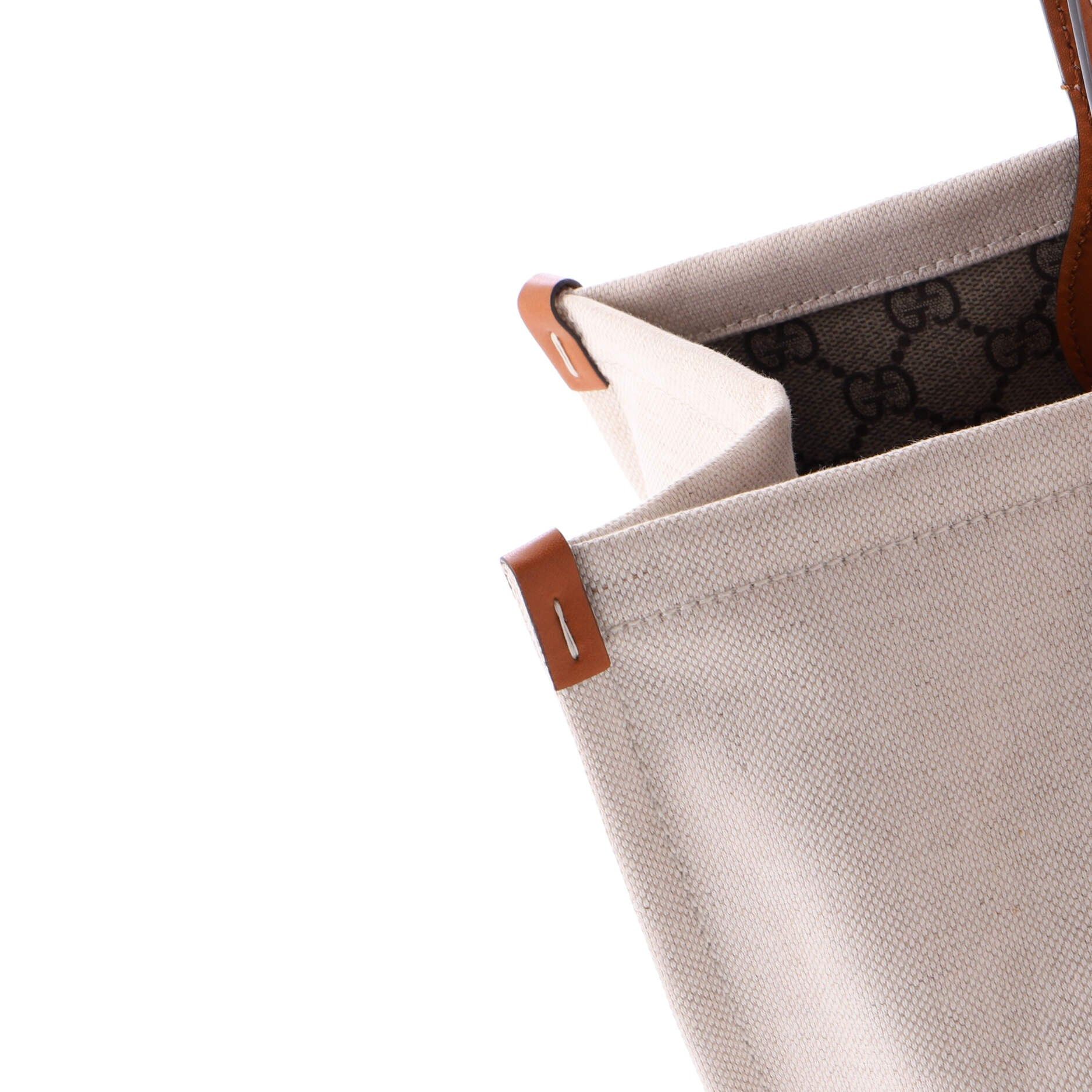 Gucci Logo Shopper Tote Size ONE SIZE - 7 Thumbnail