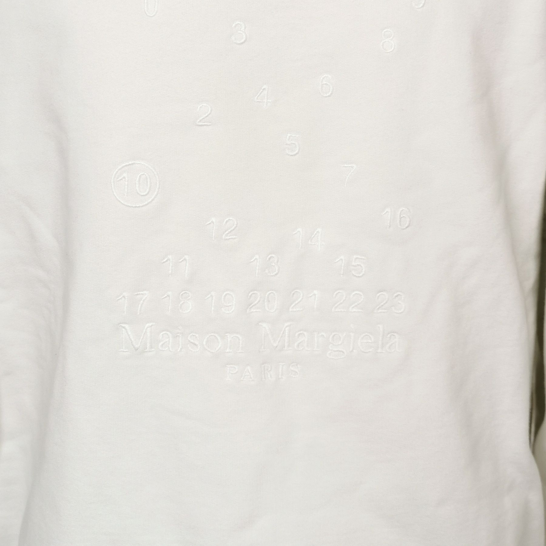 Maison Margiela Maison Margiela L Cotton Crewneck Long-Sleeve Sweatshirt Size US S / EU 44-46 / 1 - 21 Thumbnail