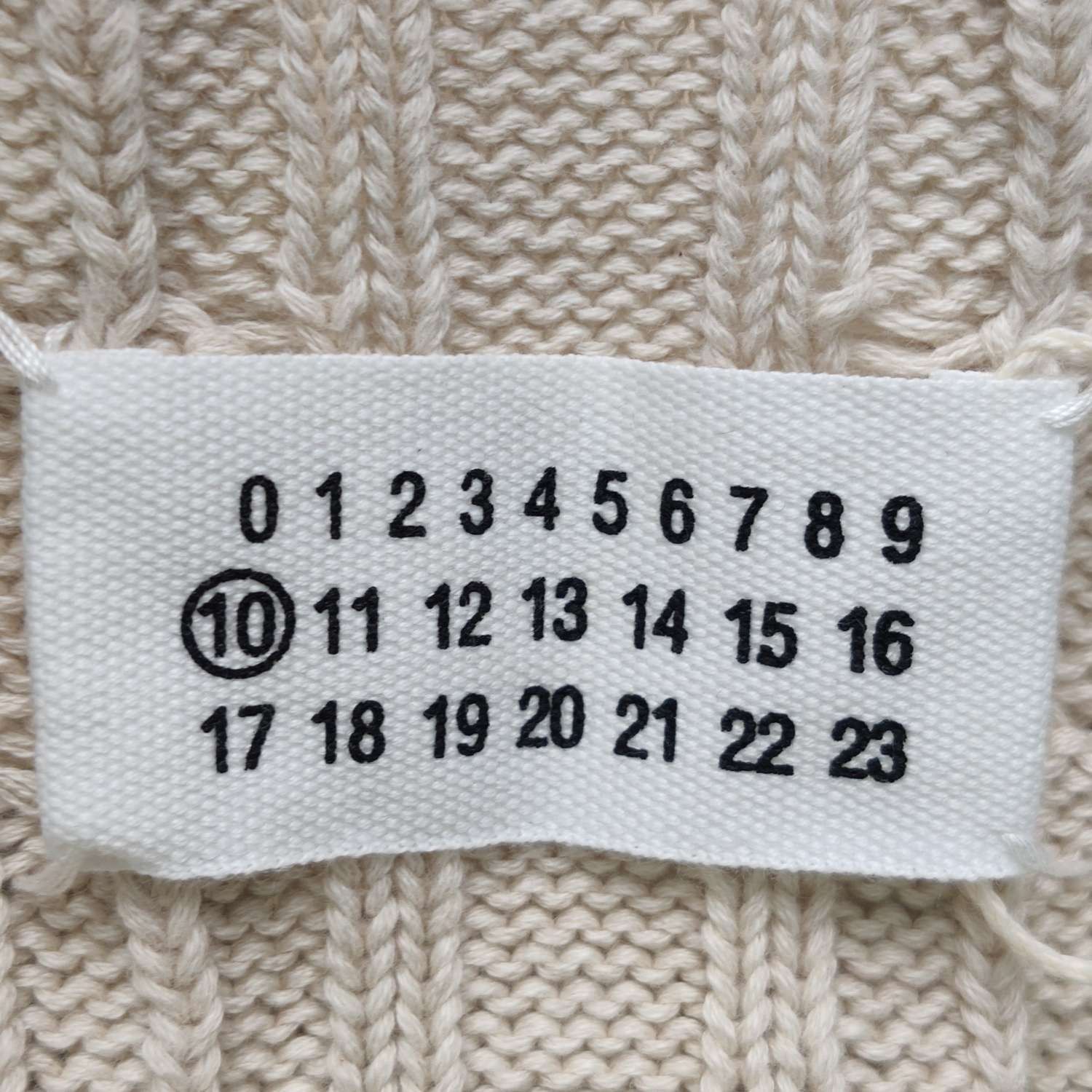 Maison Margiela Maison Margiela L Cotton Wool Alpaca Colorblock Sweater Size US L / EU 52-54 / 3 - 8 Thumbnail