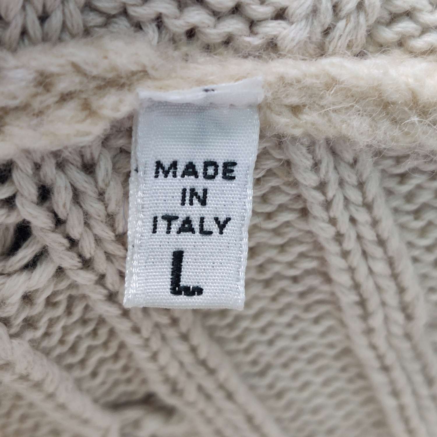 Maison Margiela Maison Margiela L Cotton Wool Alpaca Colorblock Sweater Size US L / EU 52-54 / 3 - 10 Thumbnail