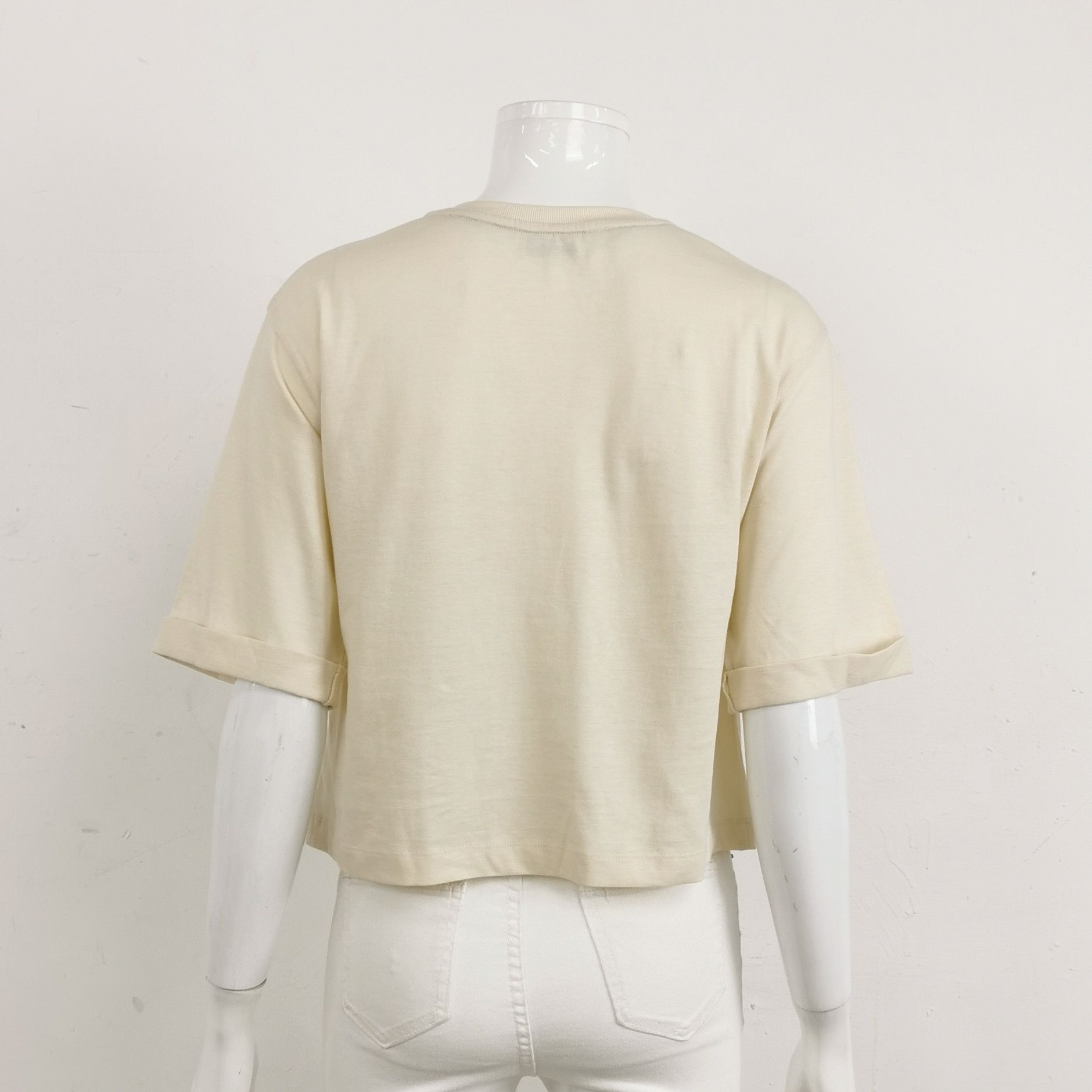Fendi Fendi Silk Round Neck Short Sleeve T-Shirt Size XS / US 0-2 / IT 36-38 - 4 Thumbnail