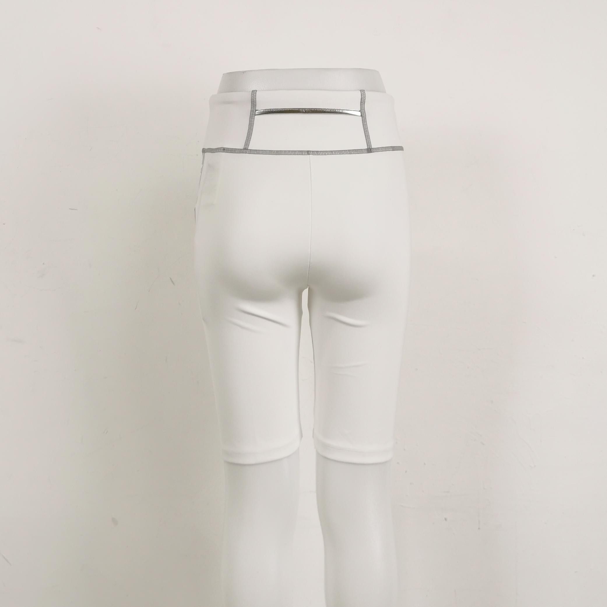 Fendi Fendi FF Logo White High-Waist Shorts M Size 38" / US 16 / IT 52 - 3 Thumbnail