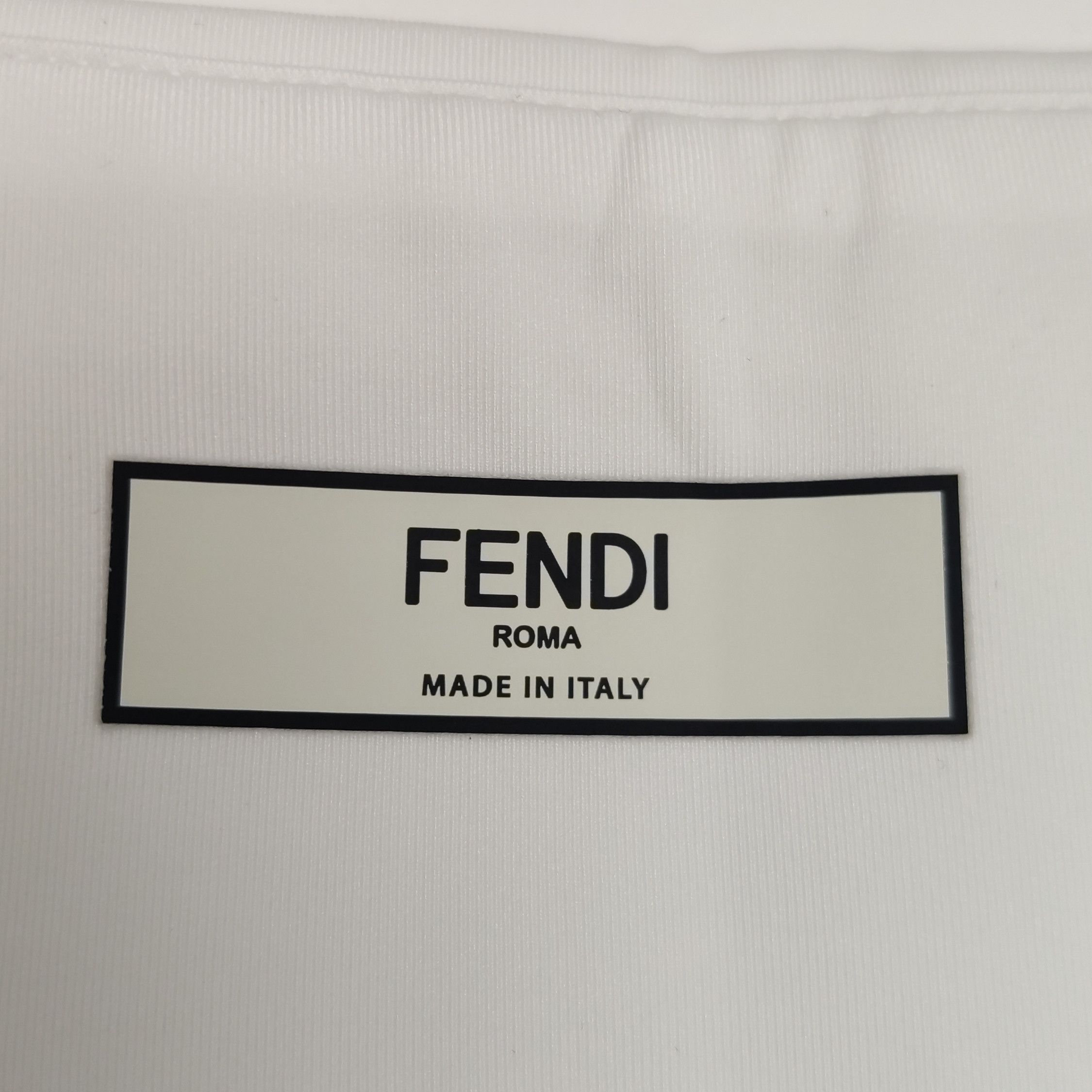 Fendi Fendi FF Logo White High-Waist Shorts M Size 38" / US 16 / IT 52 - 10 Thumbnail