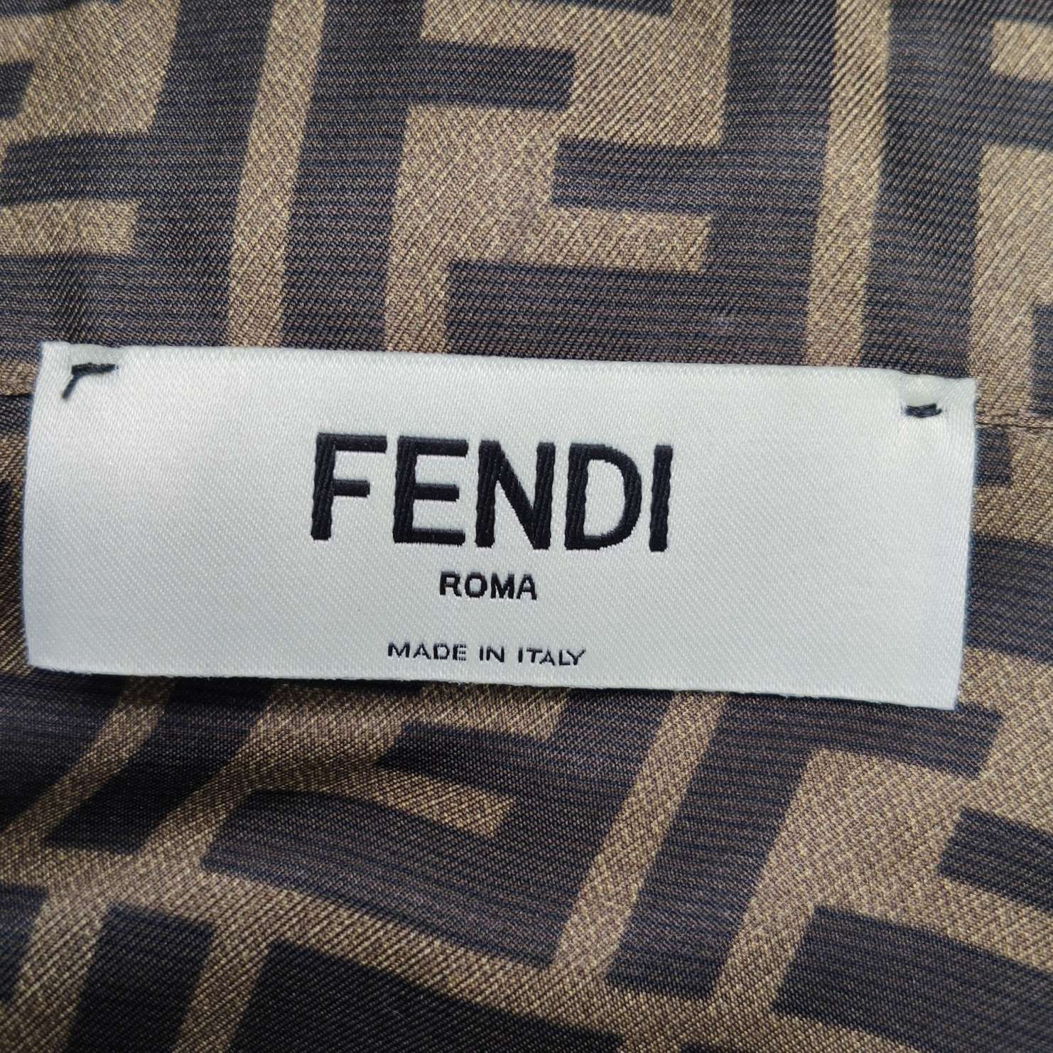 Fendi Fendi Kids Cotton Double F Logo Dress Size S / US 4 / IT 40 - 12 Thumbnail