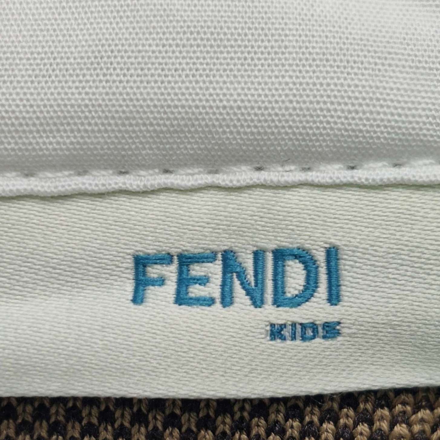Fendi Fendi Kids' Double F Monogram Cotton Dress Size S / US 4 / IT 40 - 9 Thumbnail