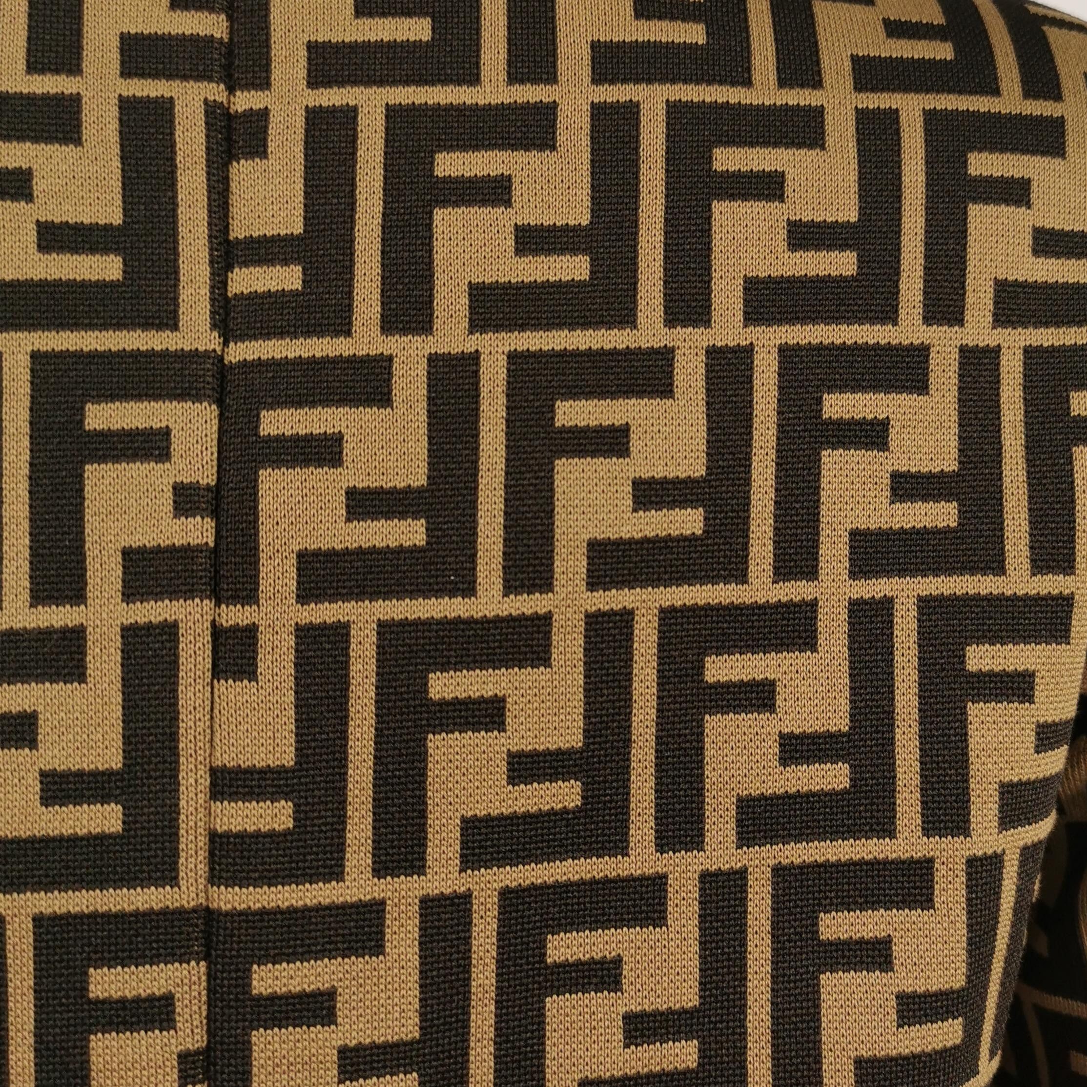 Fendi Fendi Kids' Double F Monogram Cotton Dress Size S / US 4 / IT 40 - 5 Thumbnail