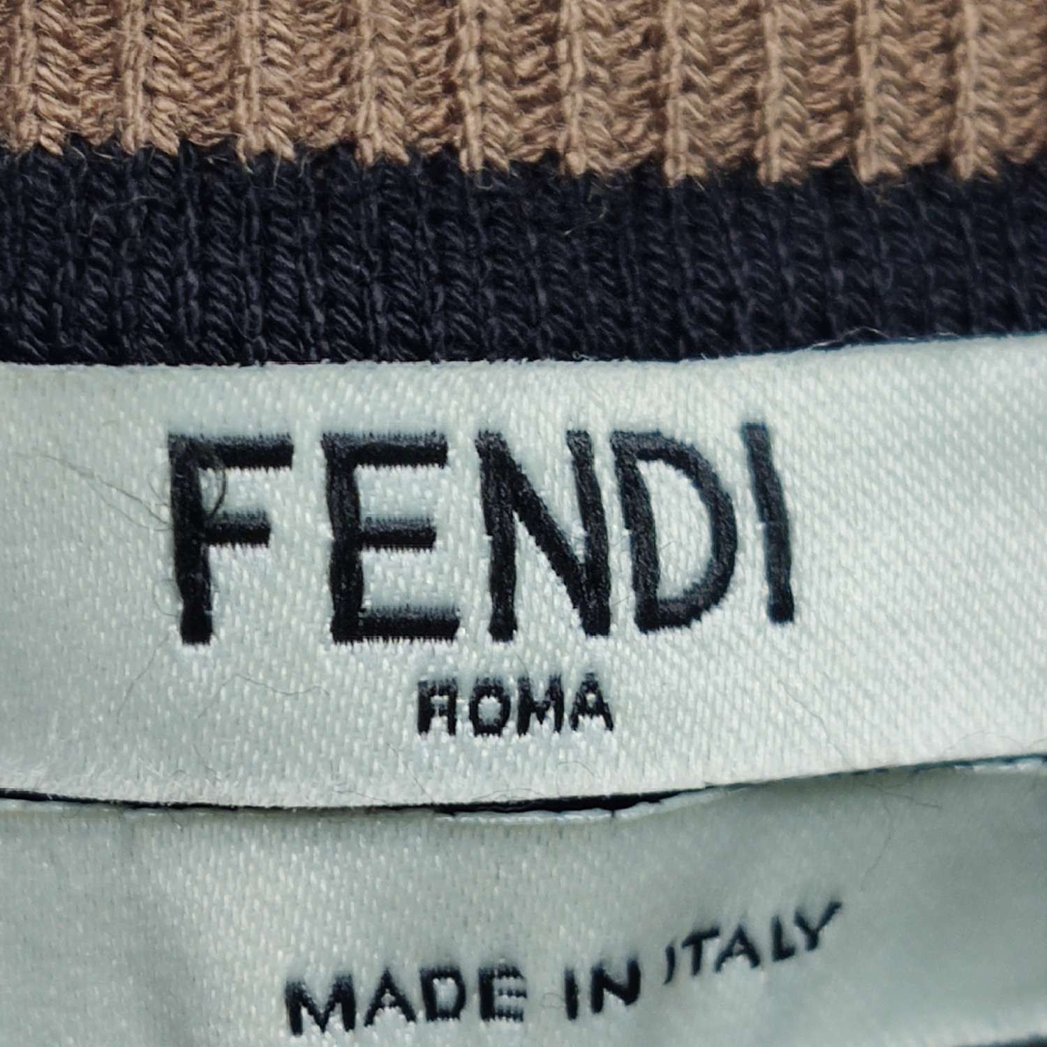 Fendi Fendi FF Monogram Crop Knit Top XS Size XS / US 0-2 / IT 36-38 - 7 Thumbnail