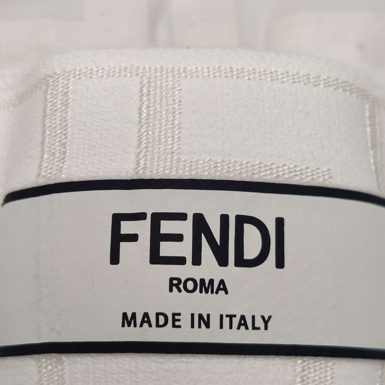 Fendi Fendi White FF Pattern Cropped Tank Top Size XXS / US 00 / IT 34 - 9 Thumbnail