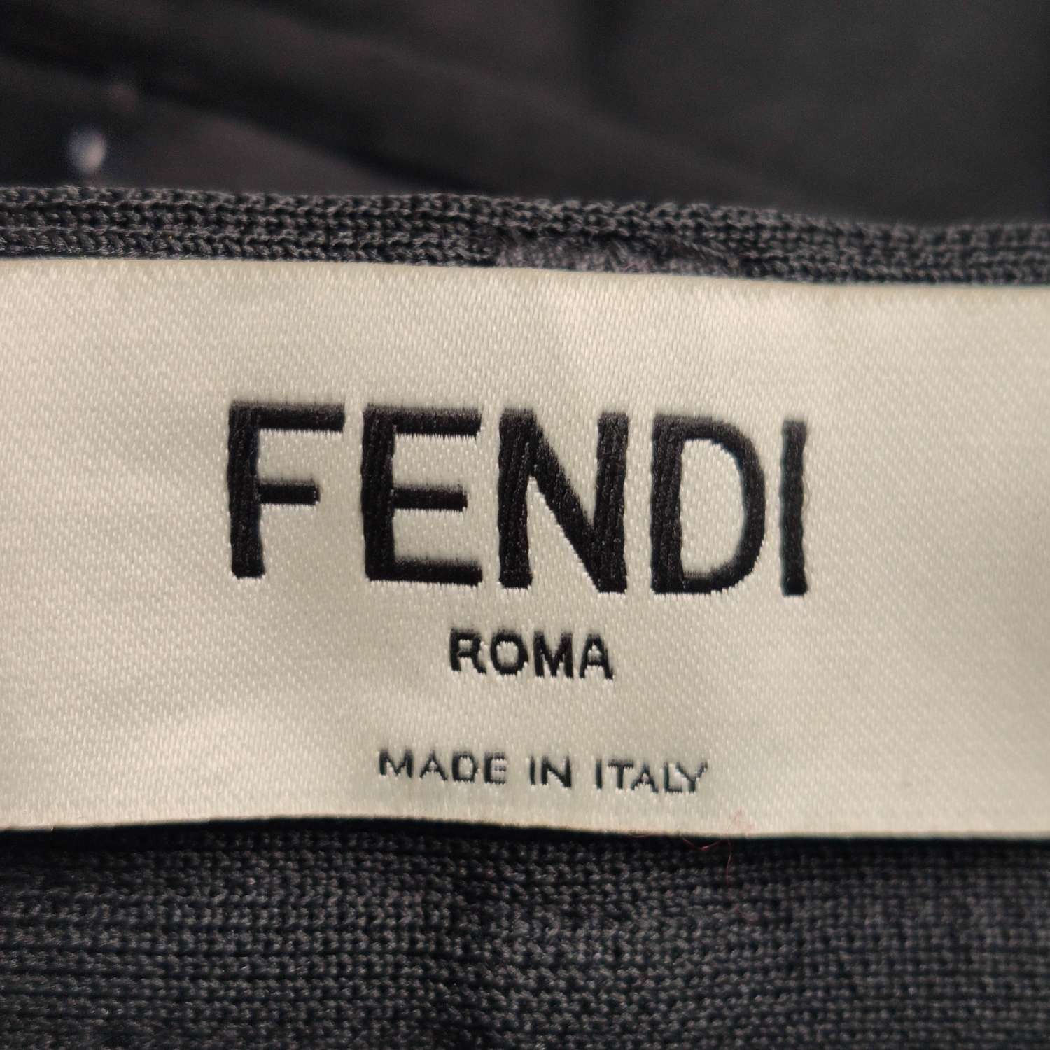 Fendi Fendi Black Double F Stripe Detail Pants Size 40 Size 40" / US 18 - 10 Thumbnail