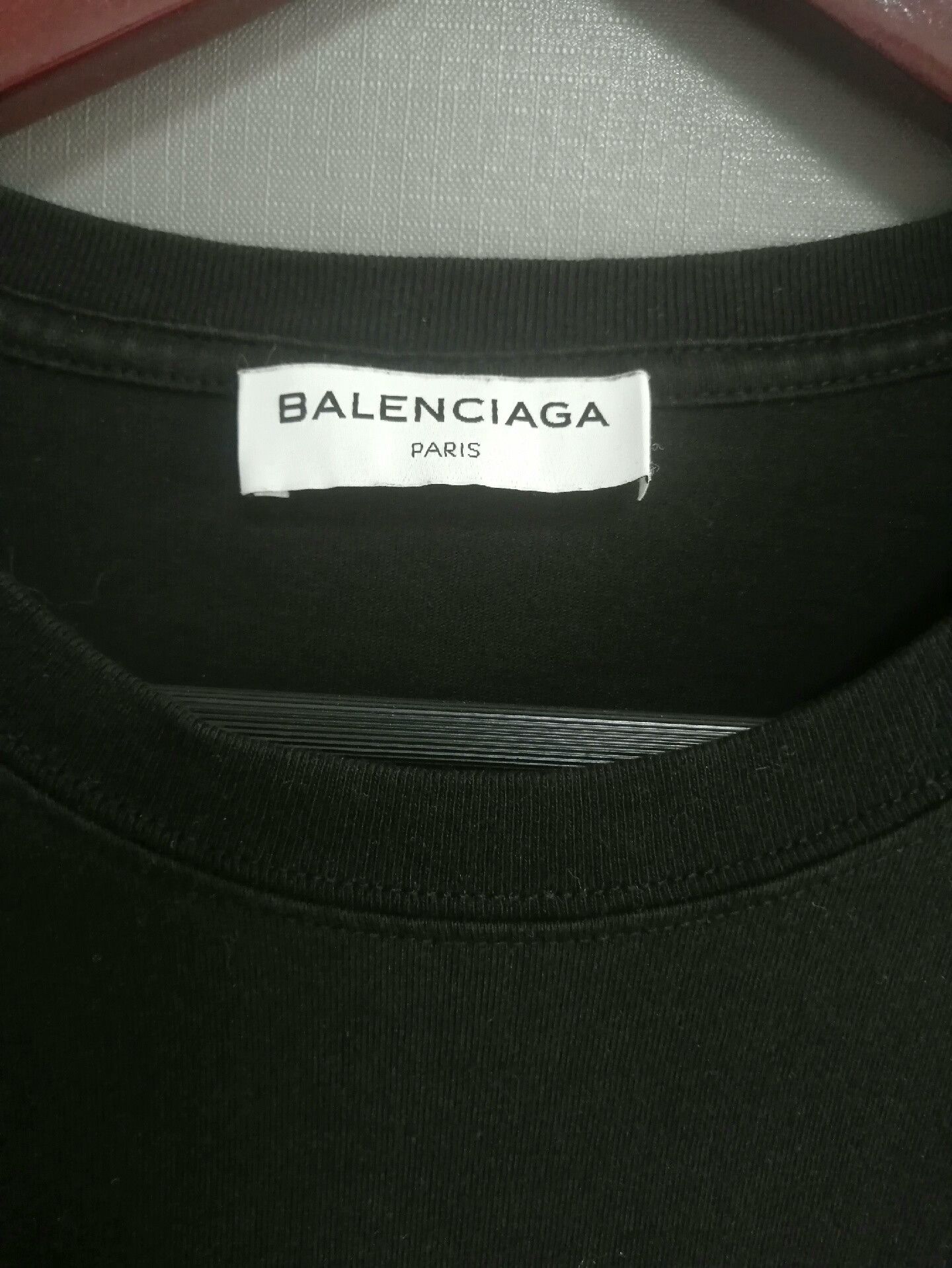 Balenciaga Balenciaga Red Double B Print T-shirt Size US M / EU 48-50 / 2 - 2 Thumbnail