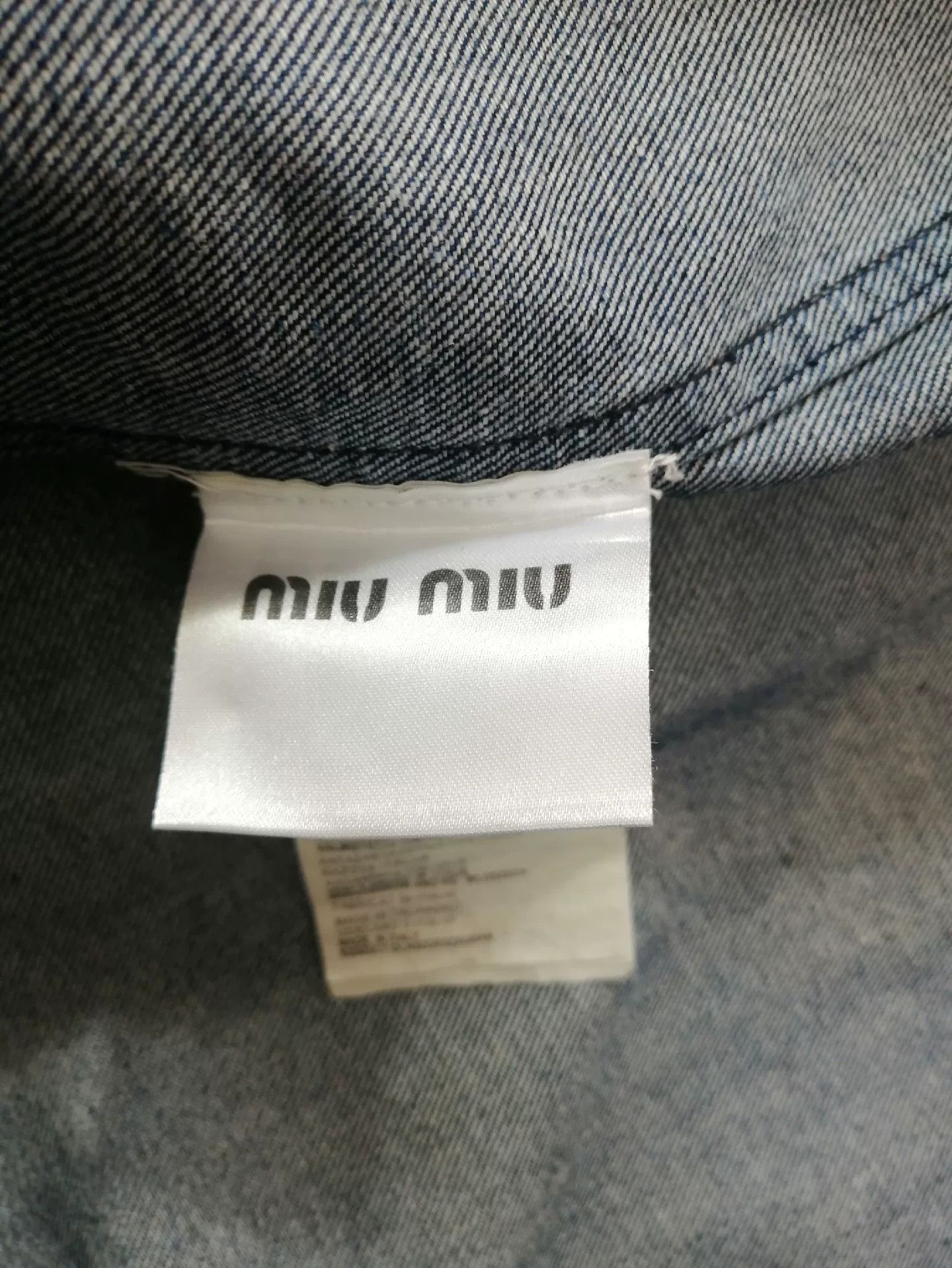 Miu Miu Miu Miu Mid-Length Denim Coat Size M / US 6-8 / IT 42-44 - 6 Thumbnail