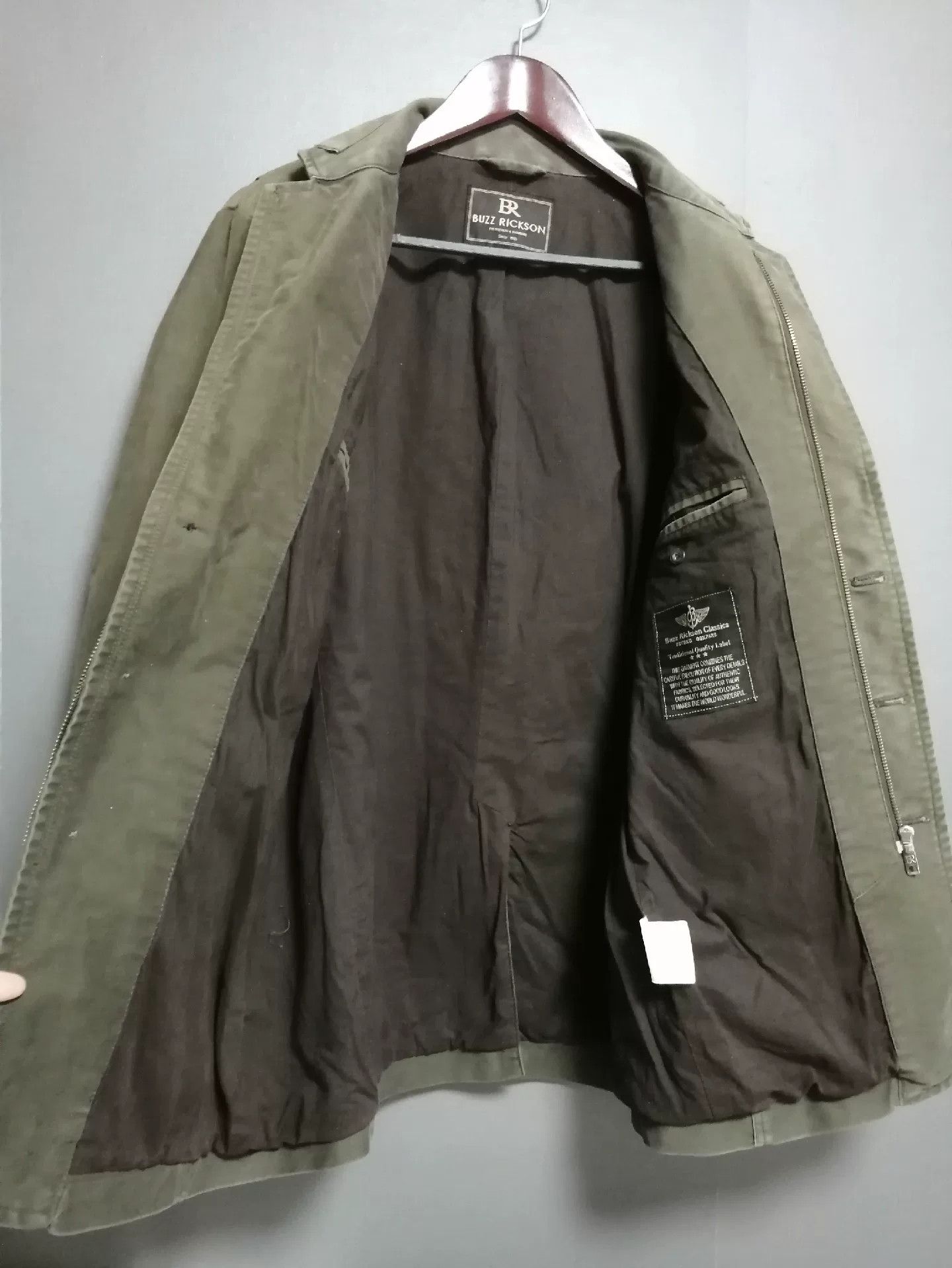 Buzz Rickson's Buzz Rickson Vintage Military Green Jacket Size US L / EU 52-54 / 3 - 6 Thumbnail