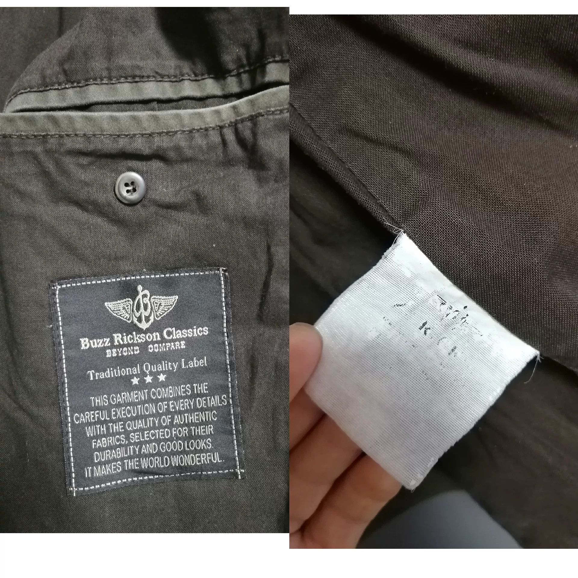 Buzz Rickson's Buzz Rickson Vintage Military Green Jacket Size US L / EU 52-54 / 3 - 9 Thumbnail