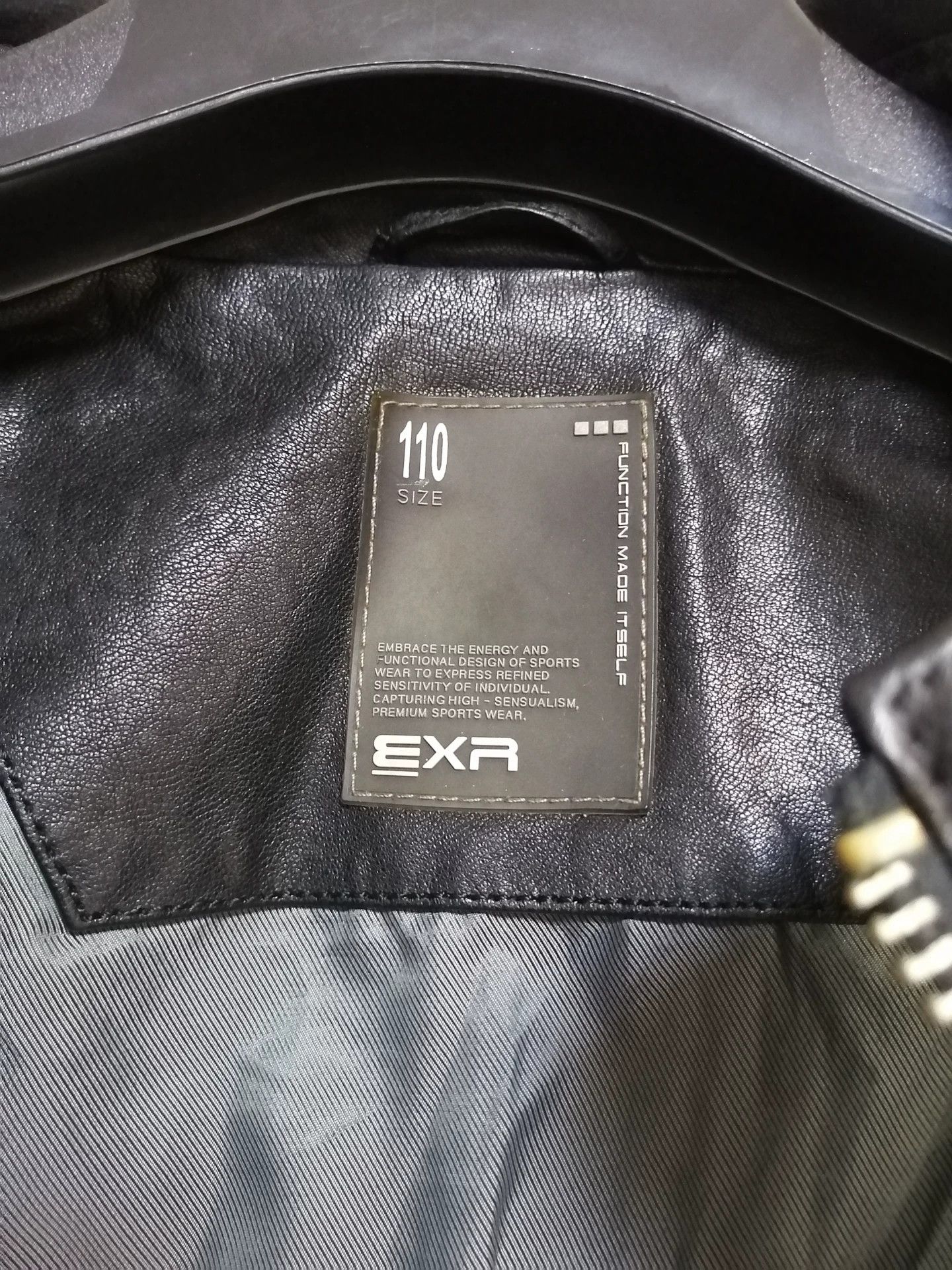 EX INFINITAS EXR Leather Motorcycle Racing Jacket Size US XXL / EU 58 / 5 - 6 Thumbnail