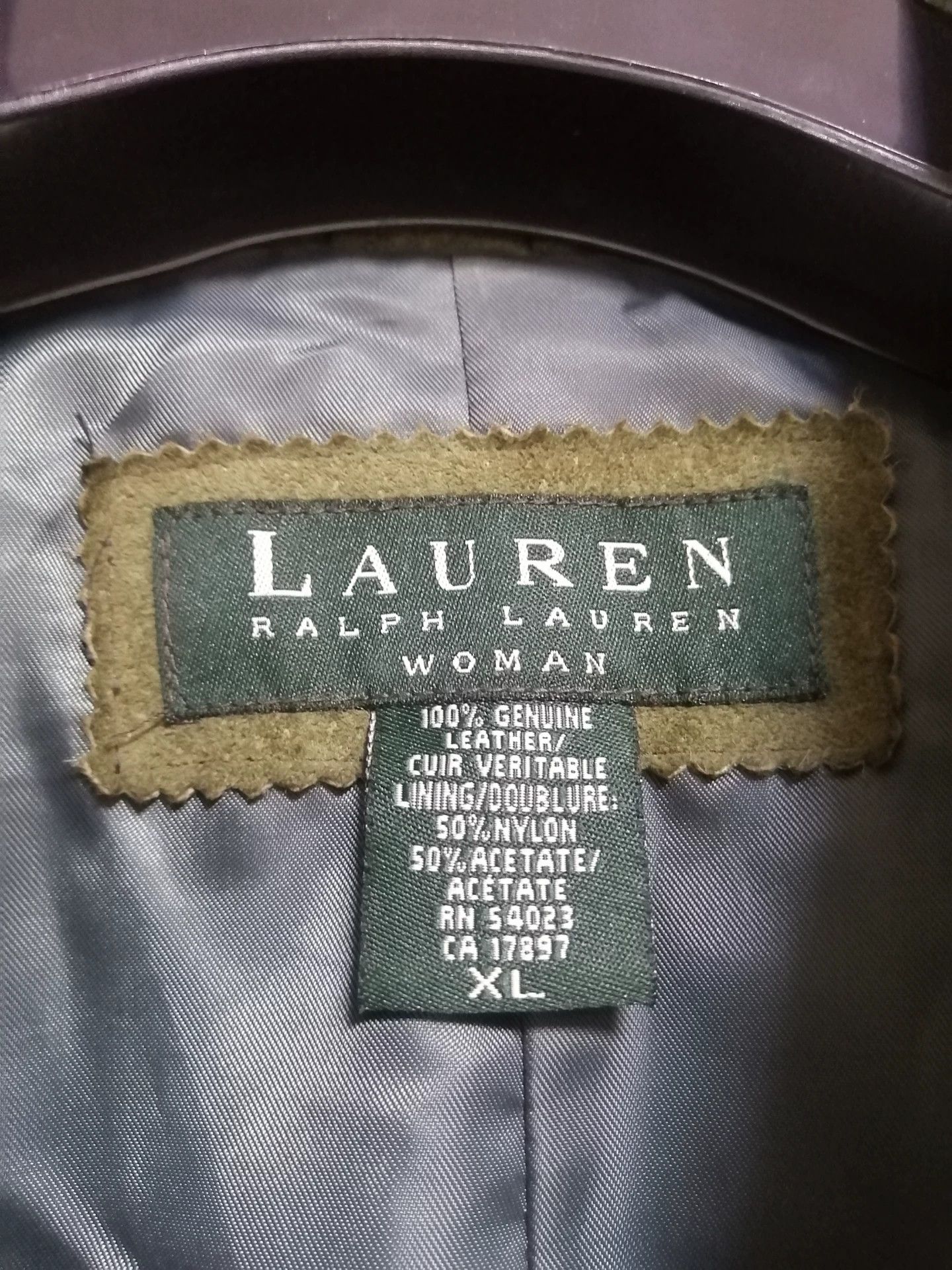 Ralph Lauren Vintage Ralph Lauren Leather Blazer Size XL / US 12-14 / IT 48-50 - 6 Thumbnail
