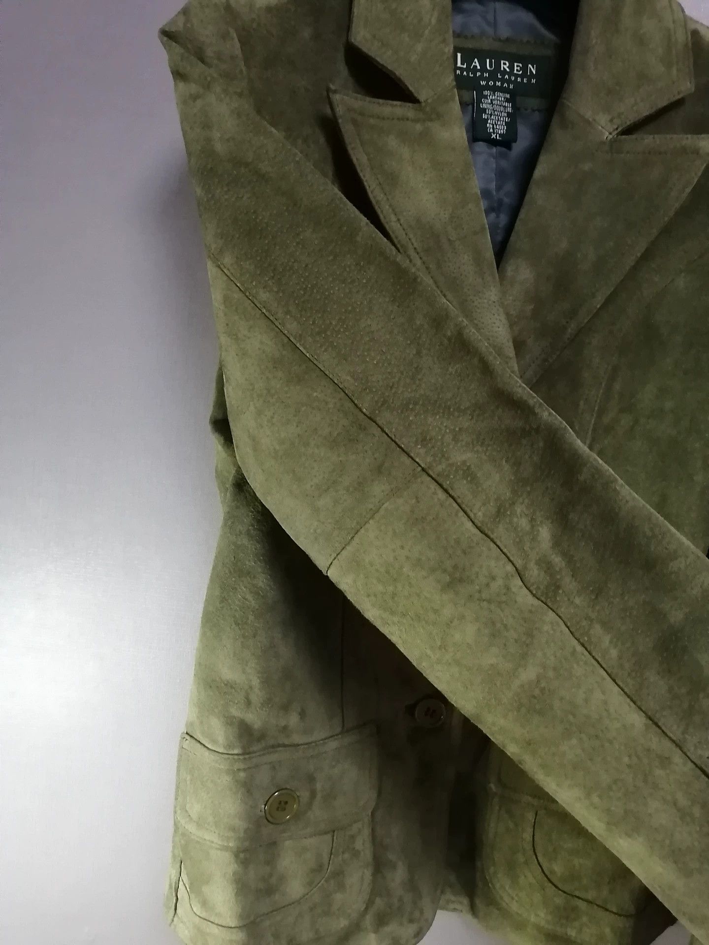 Ralph Lauren Vintage Ralph Lauren Leather Blazer Size XL / US 12-14 / IT 48-50 - 2 Thumbnail